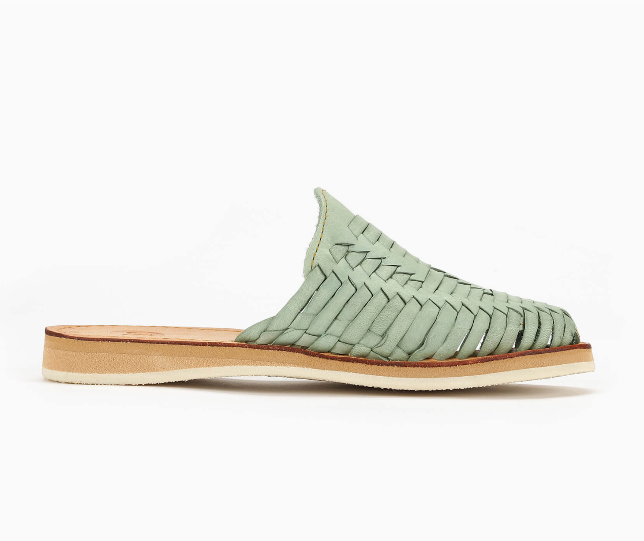 Marbella Huarache Slide Teal