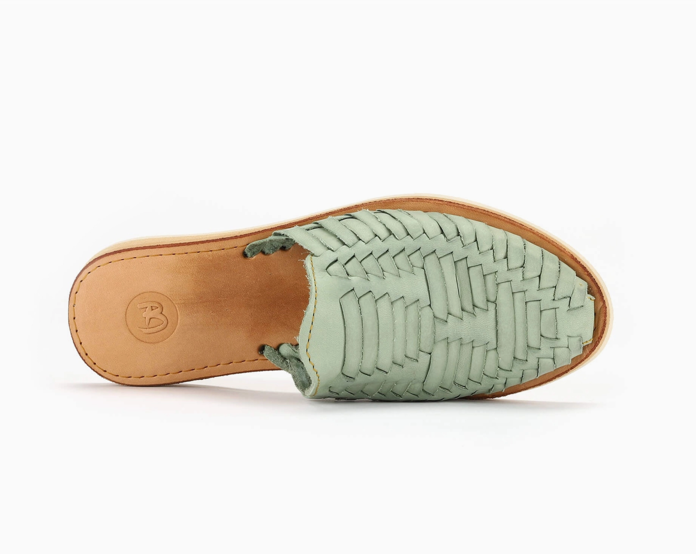 Marbella Huarache Slide Teal