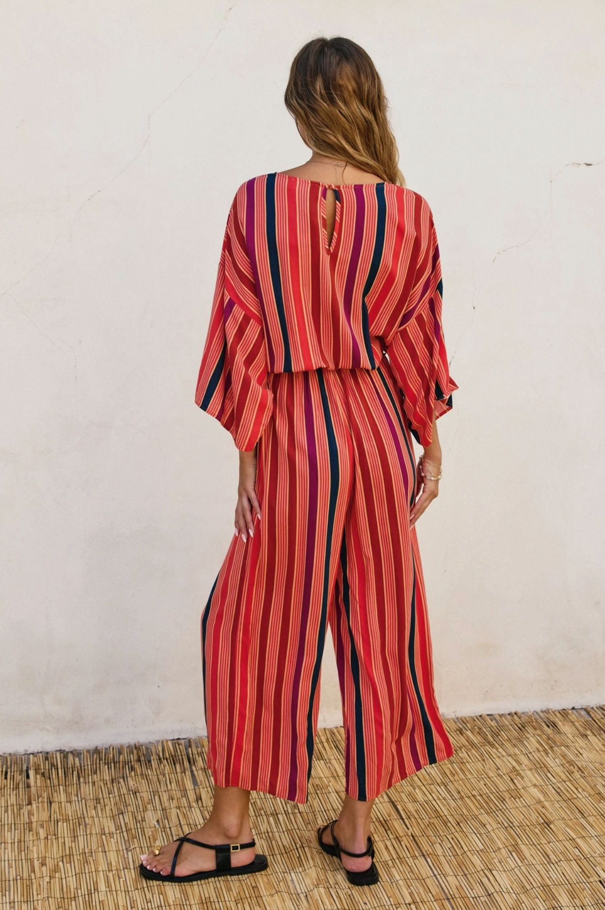 Soleil Stripe Jumpsuit