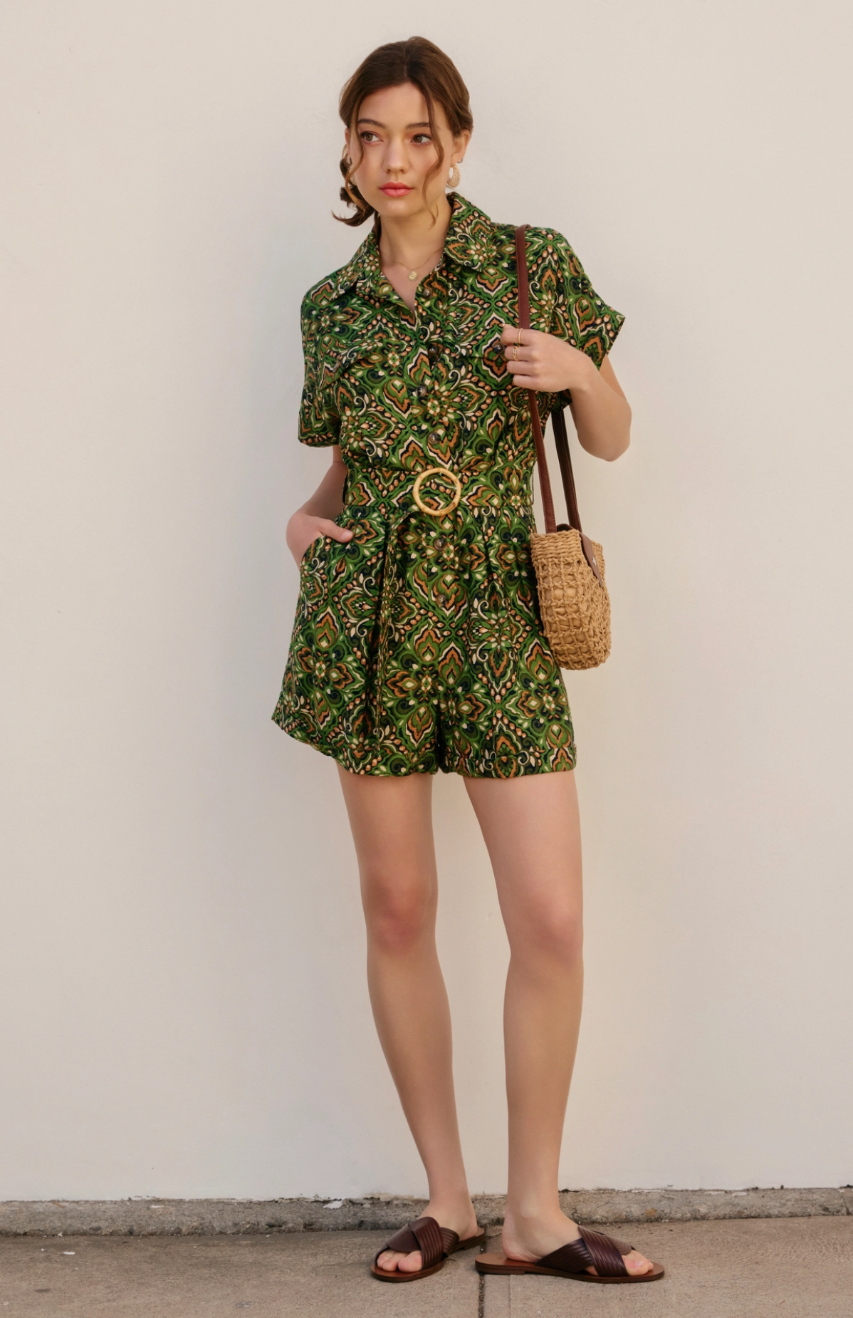 Casting Shadows Romper