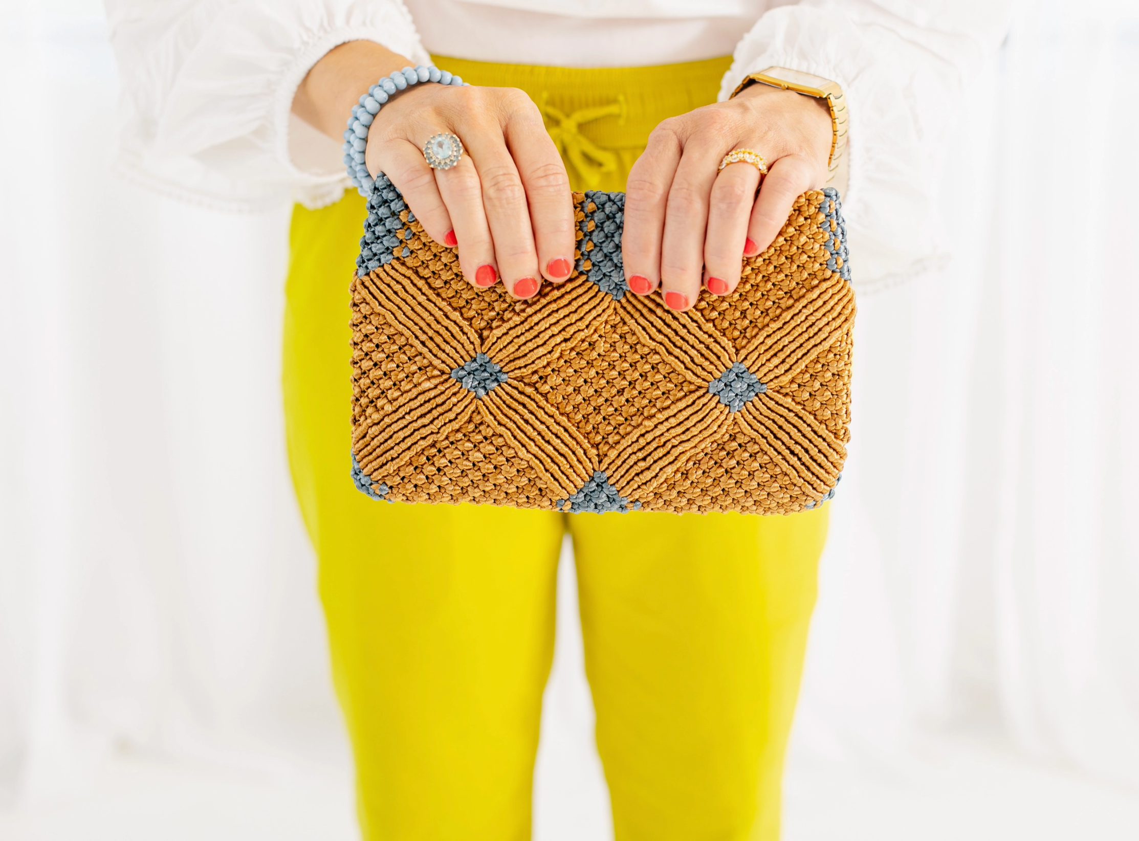 Coastal Knot Clutch
