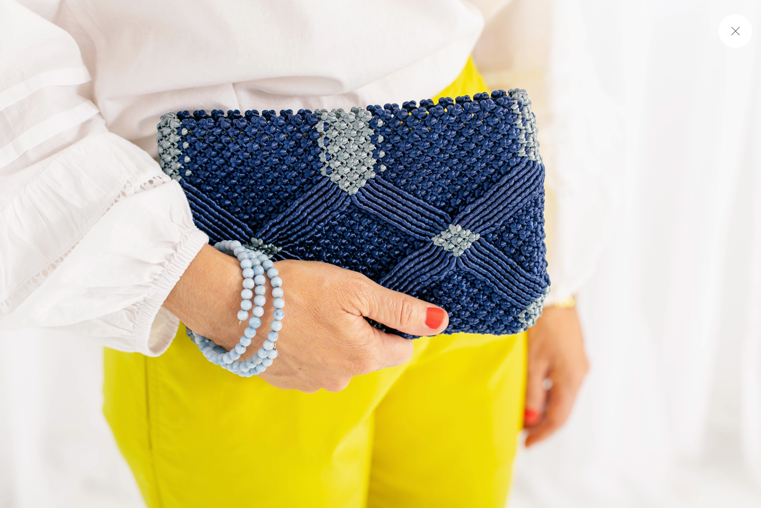 Coastal Knot Clutch