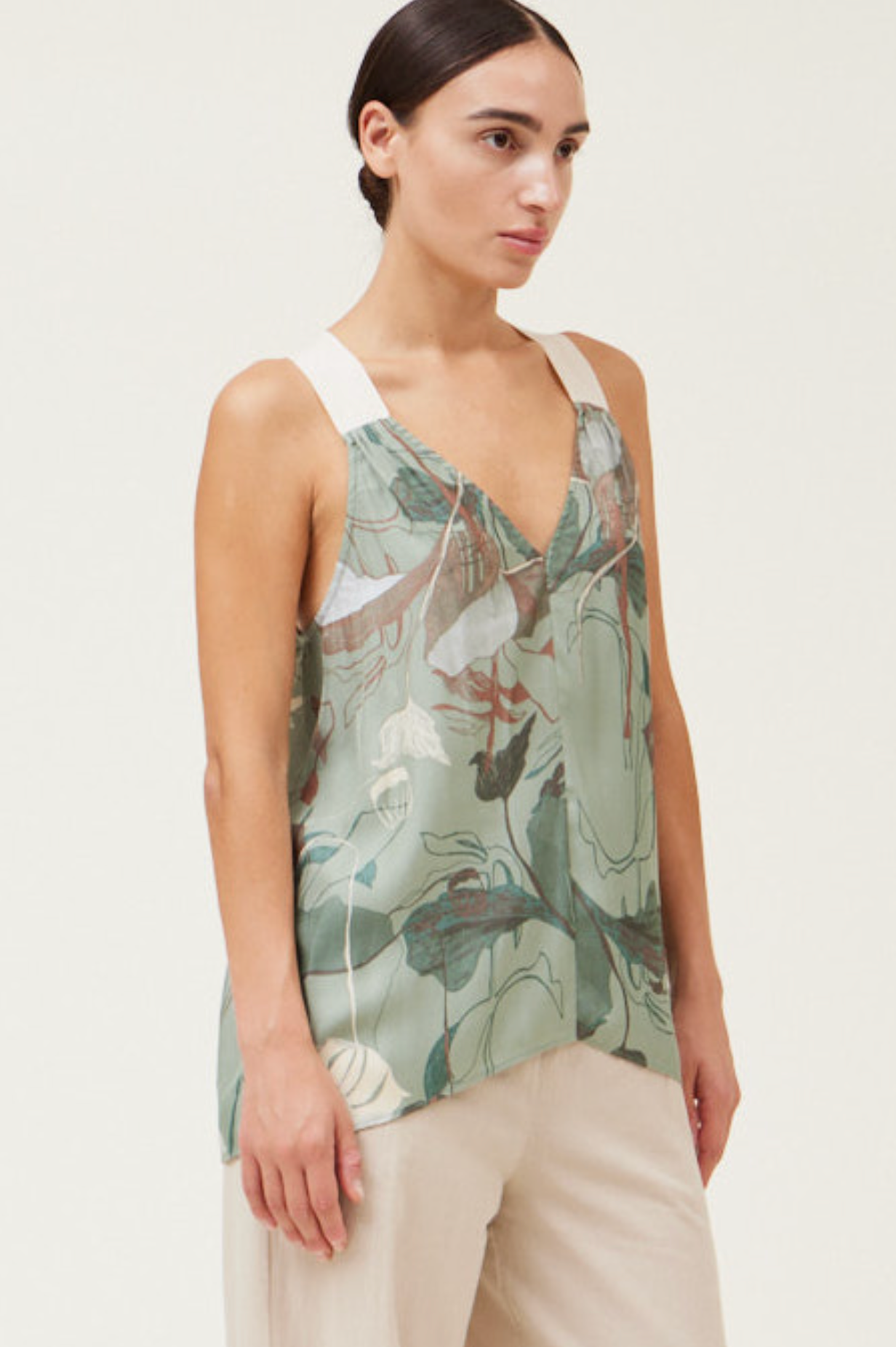 The Harper Tape Strap Top