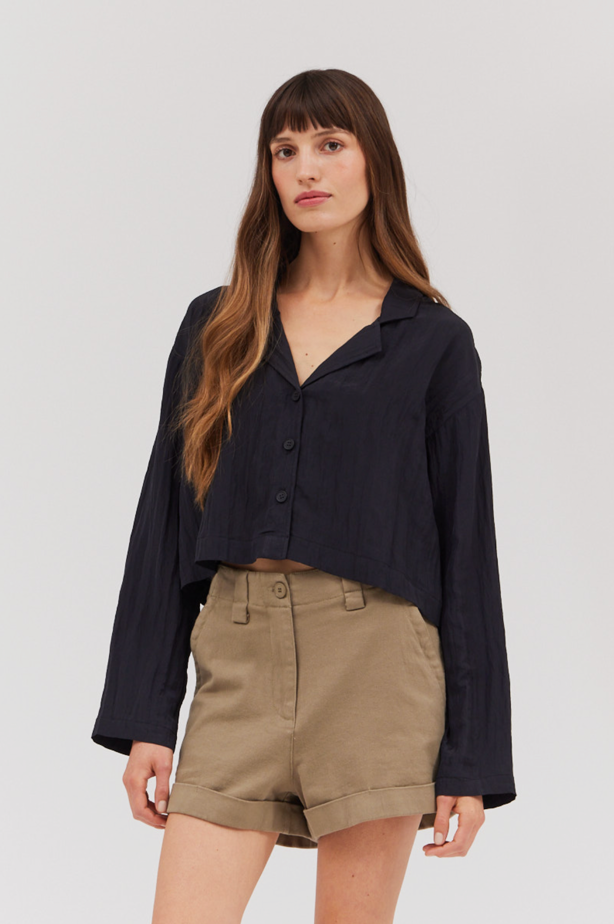 Sienna Cropped Shirt