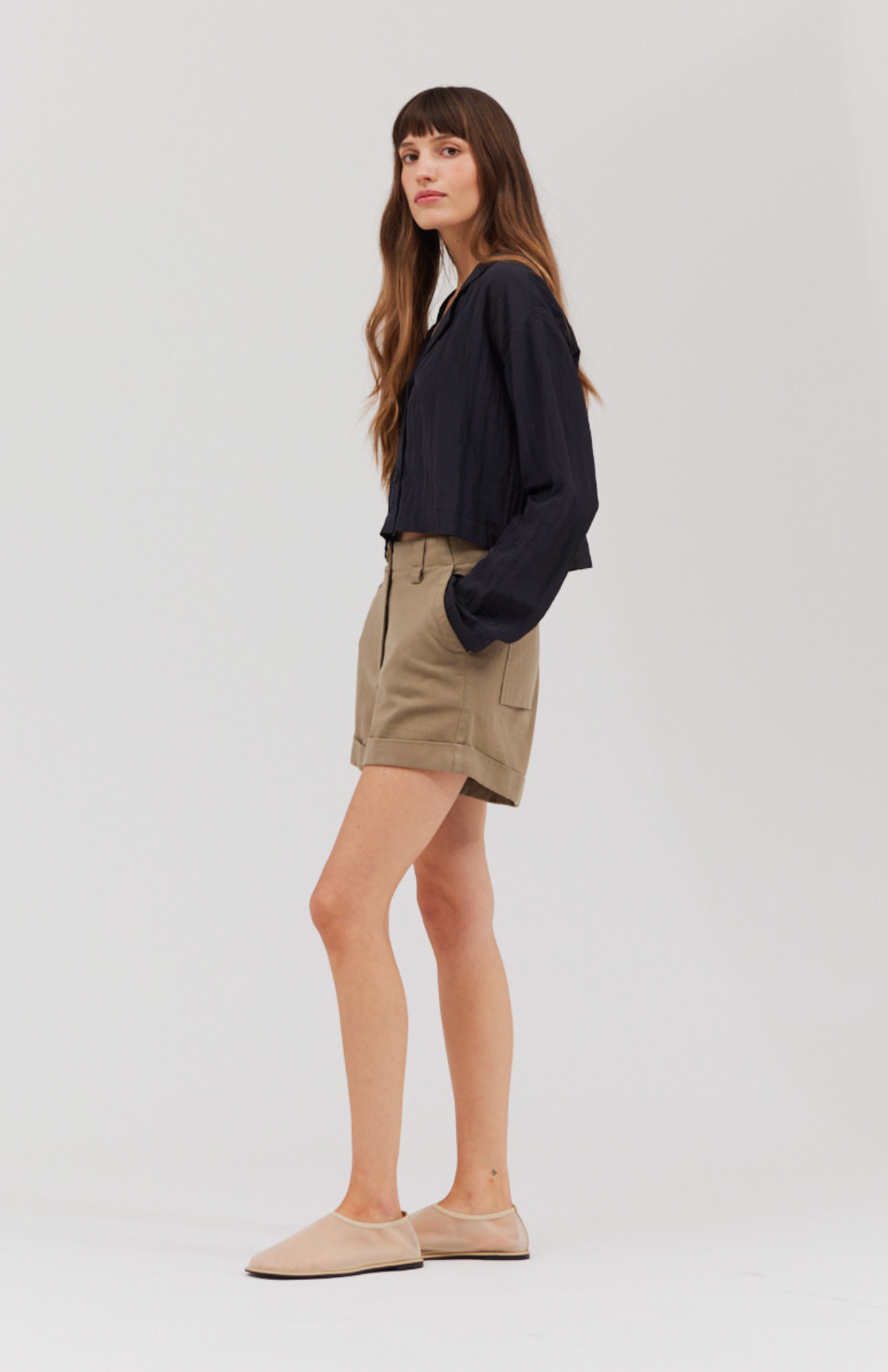 Sienna Cropped Shirt
