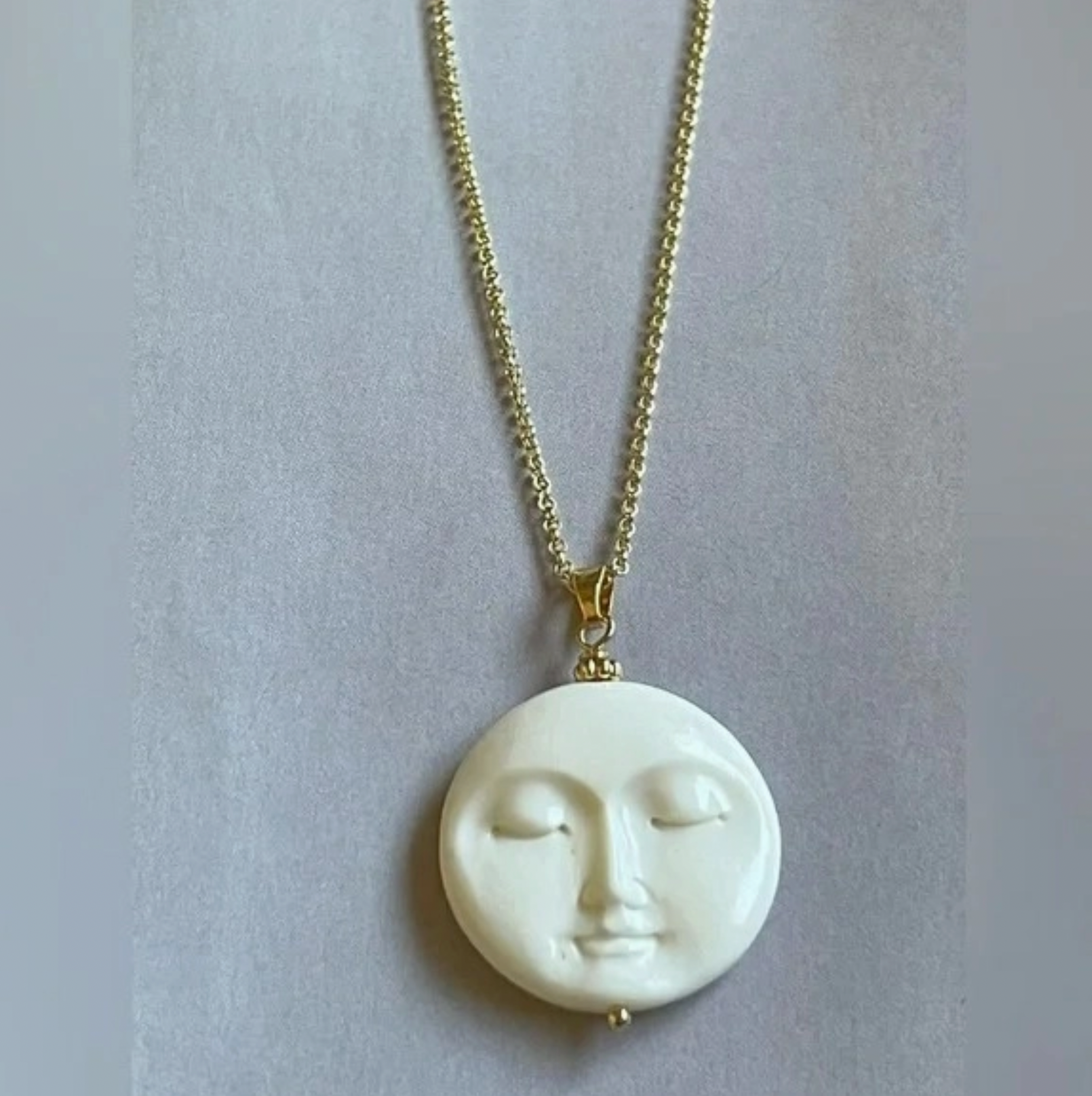 Large Moon Necklace