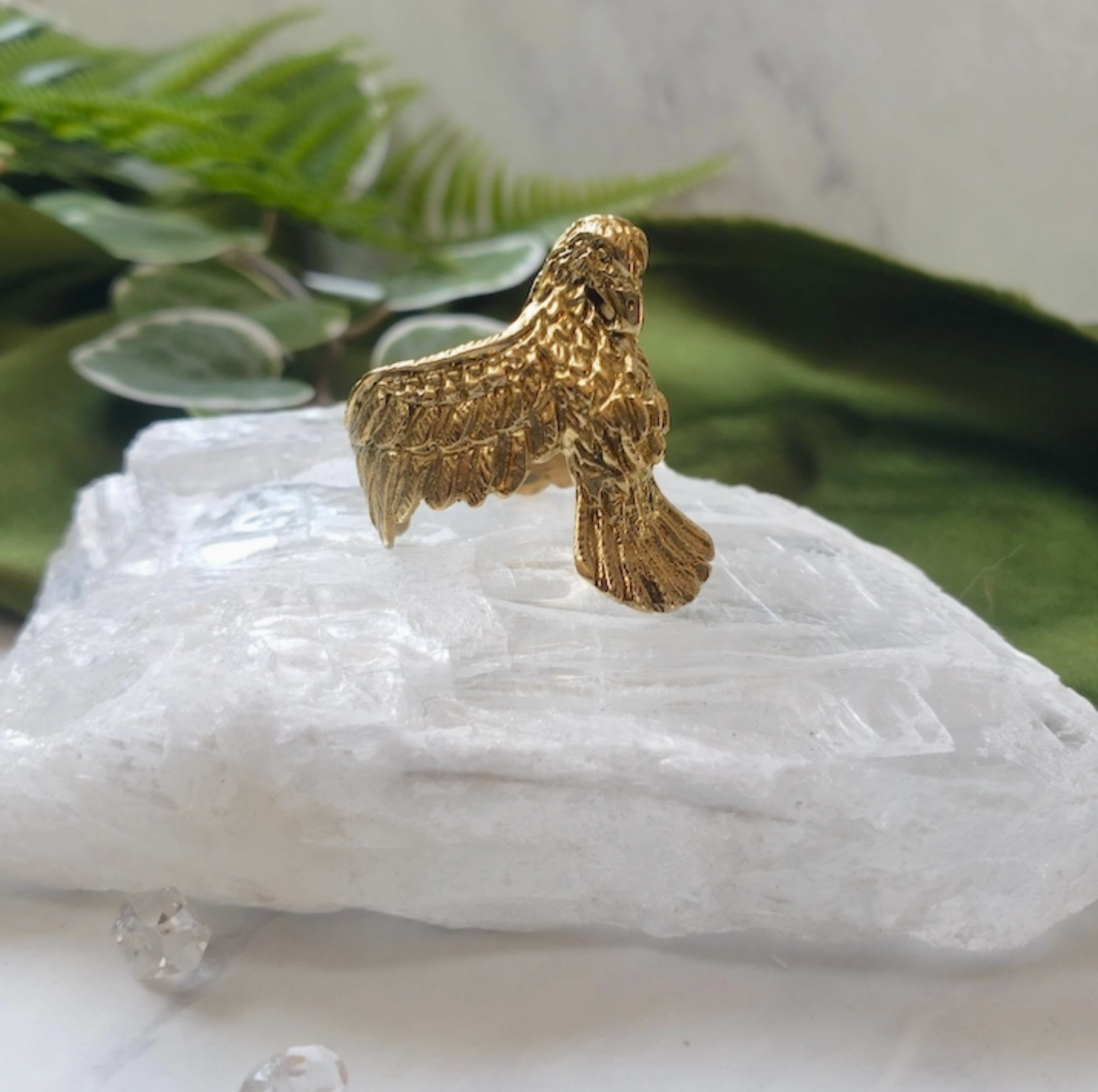 The Hawk Animal Spirit Medicine Ring