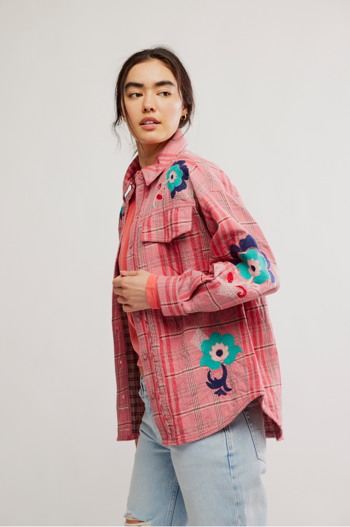 Embroidered Sashiko Shirt