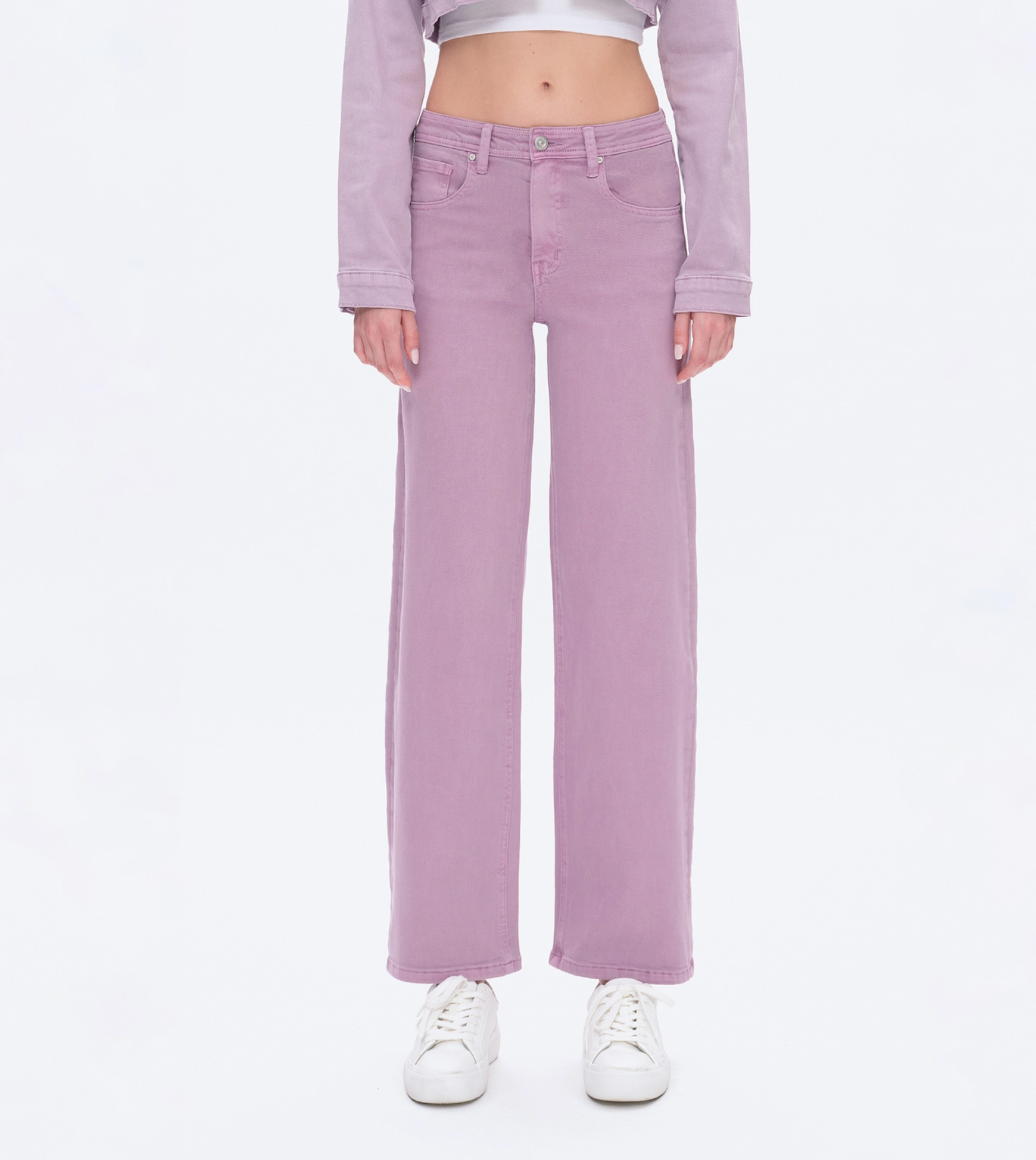 Super Stretch Twill Pants – Purple