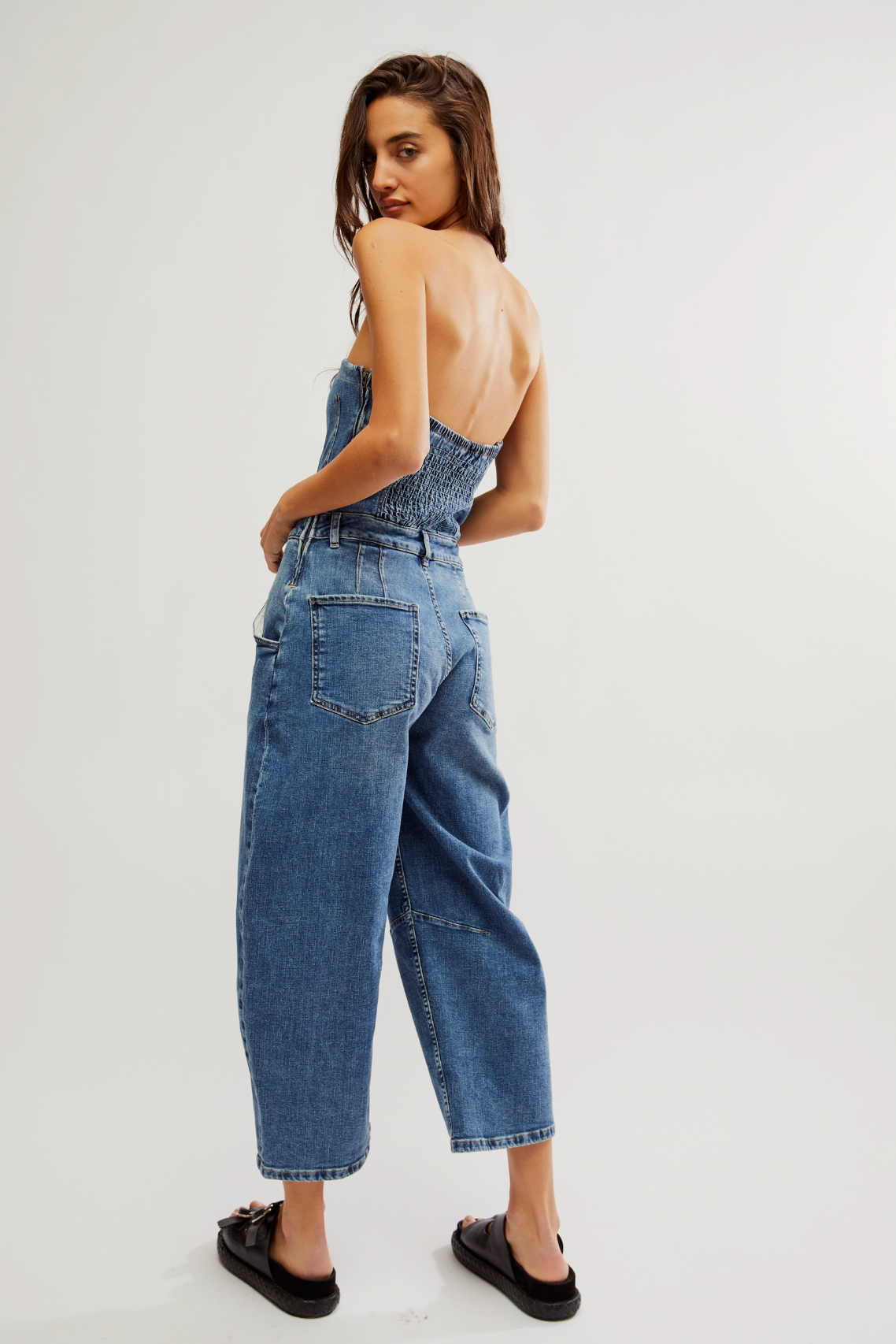 Le Suis Pret Barrel Overalls