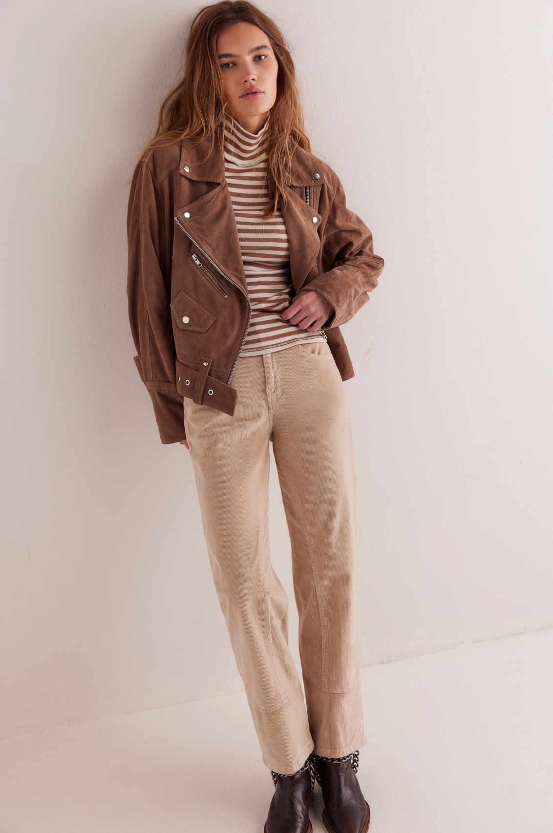 Good Good Turtle Stripe Top in Tea