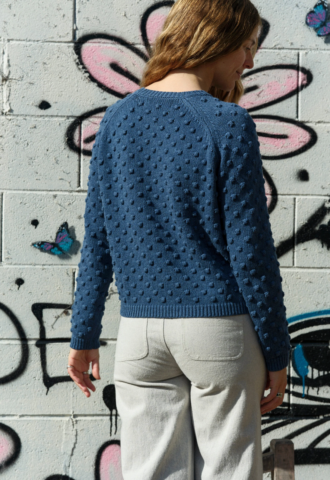 Pearl Sweater Blue