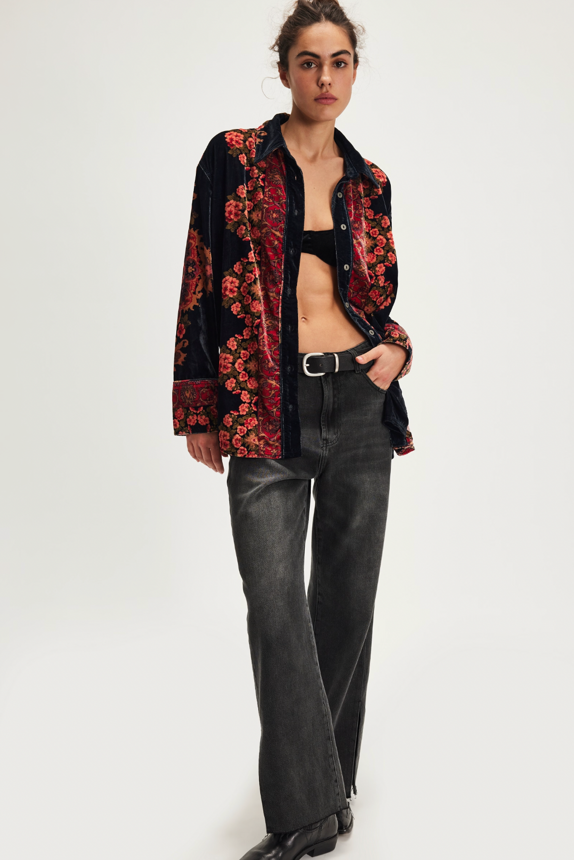 One Night Velvet Top