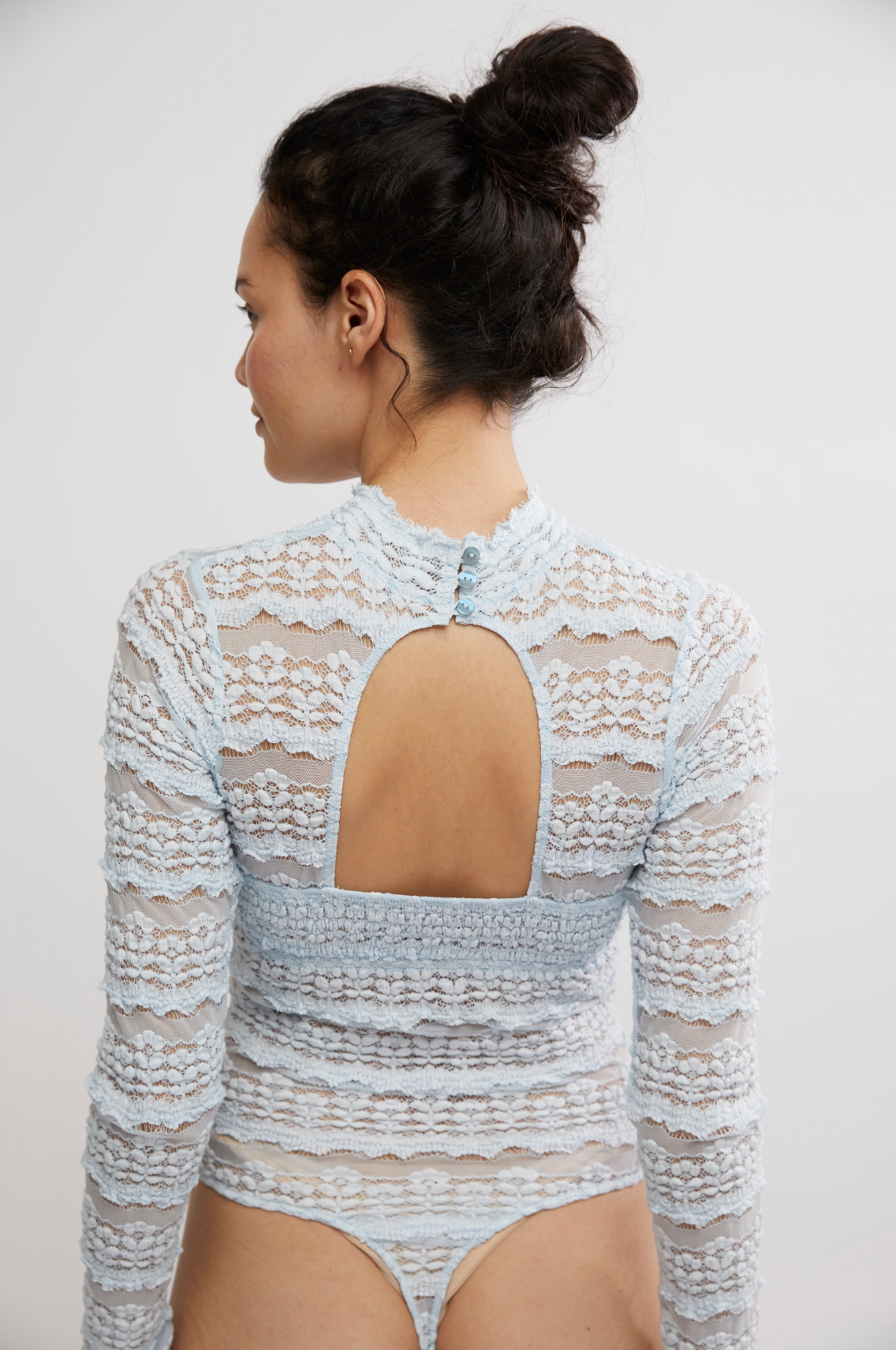 Angelina Bodysuit in Ice Water