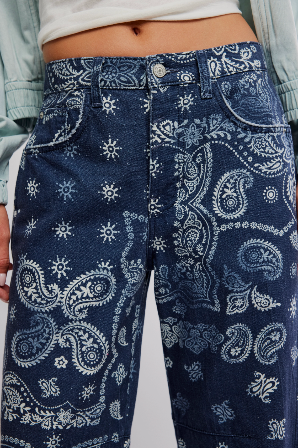 Good Luck Printed Barrel in Bandana