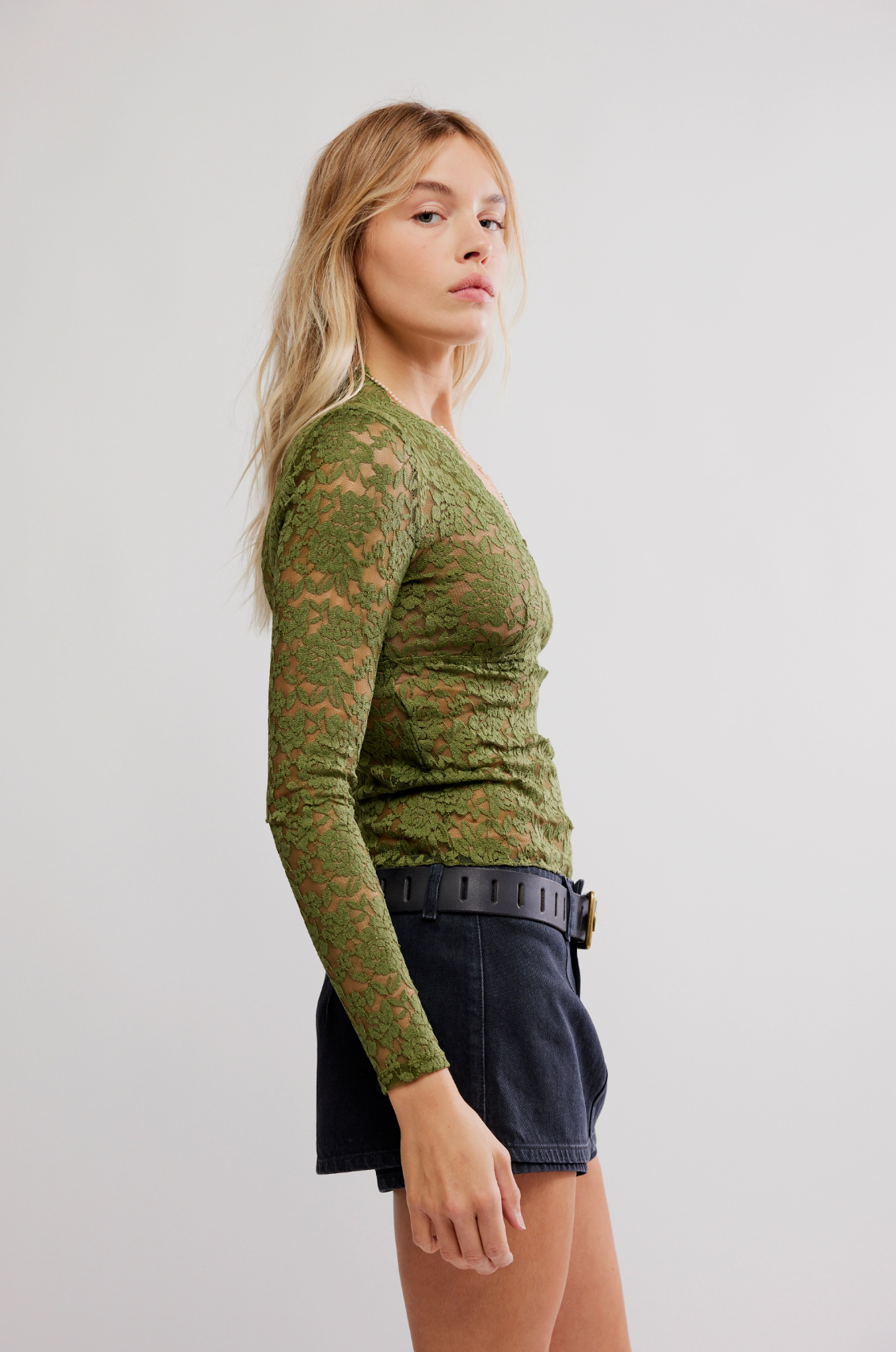 All Day Lace Long Sleeve