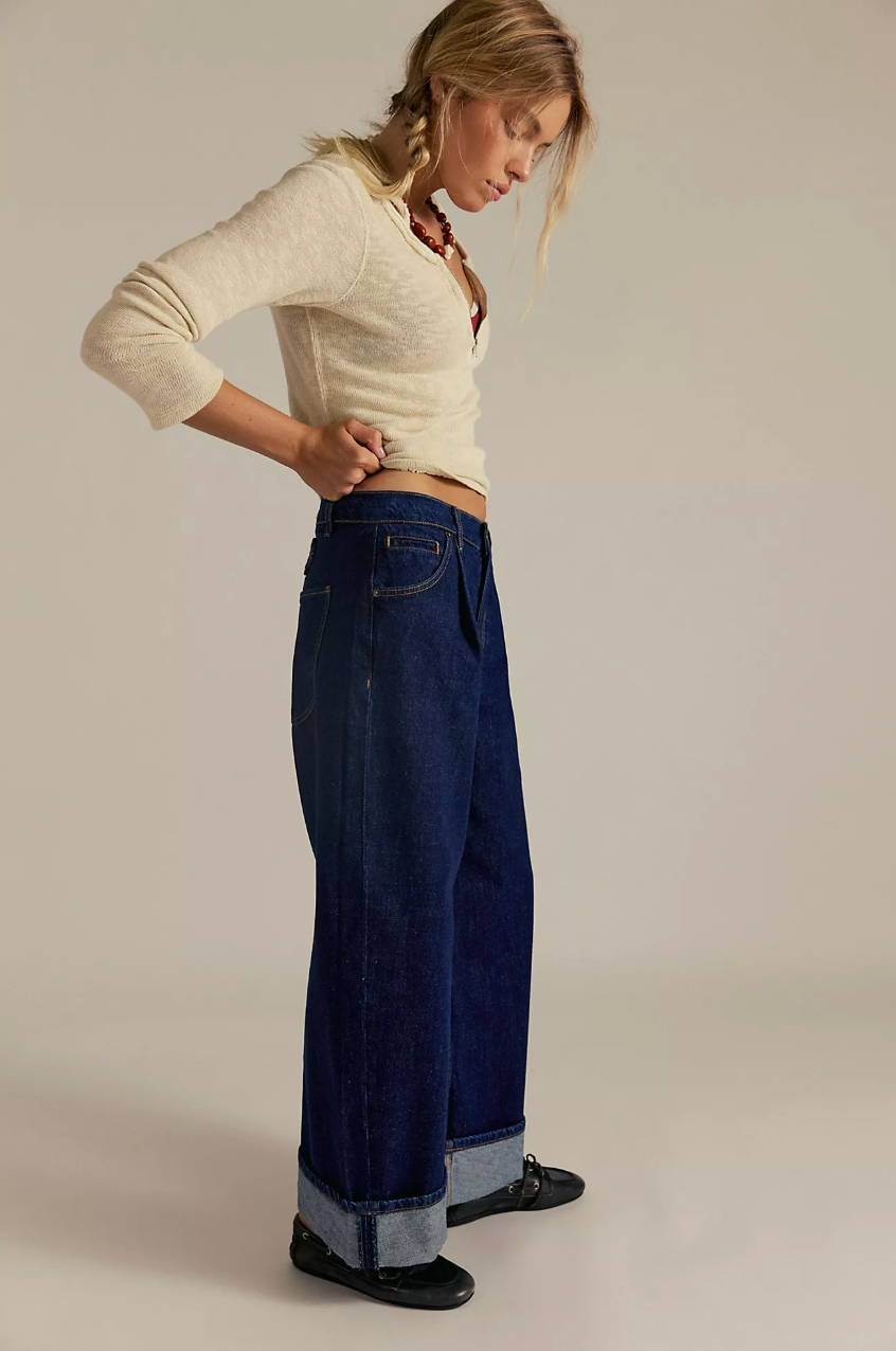 Alia Wide Leg Jean