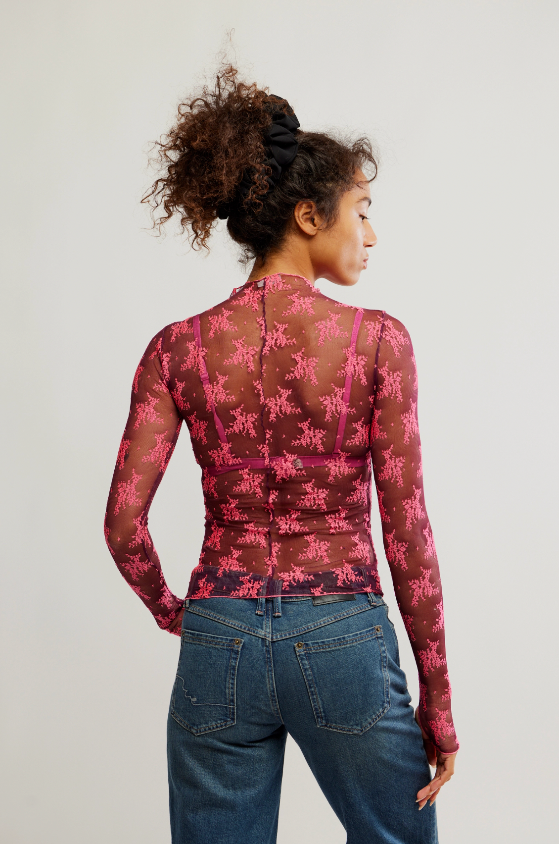 Two Tone Lady Lux Layering Top