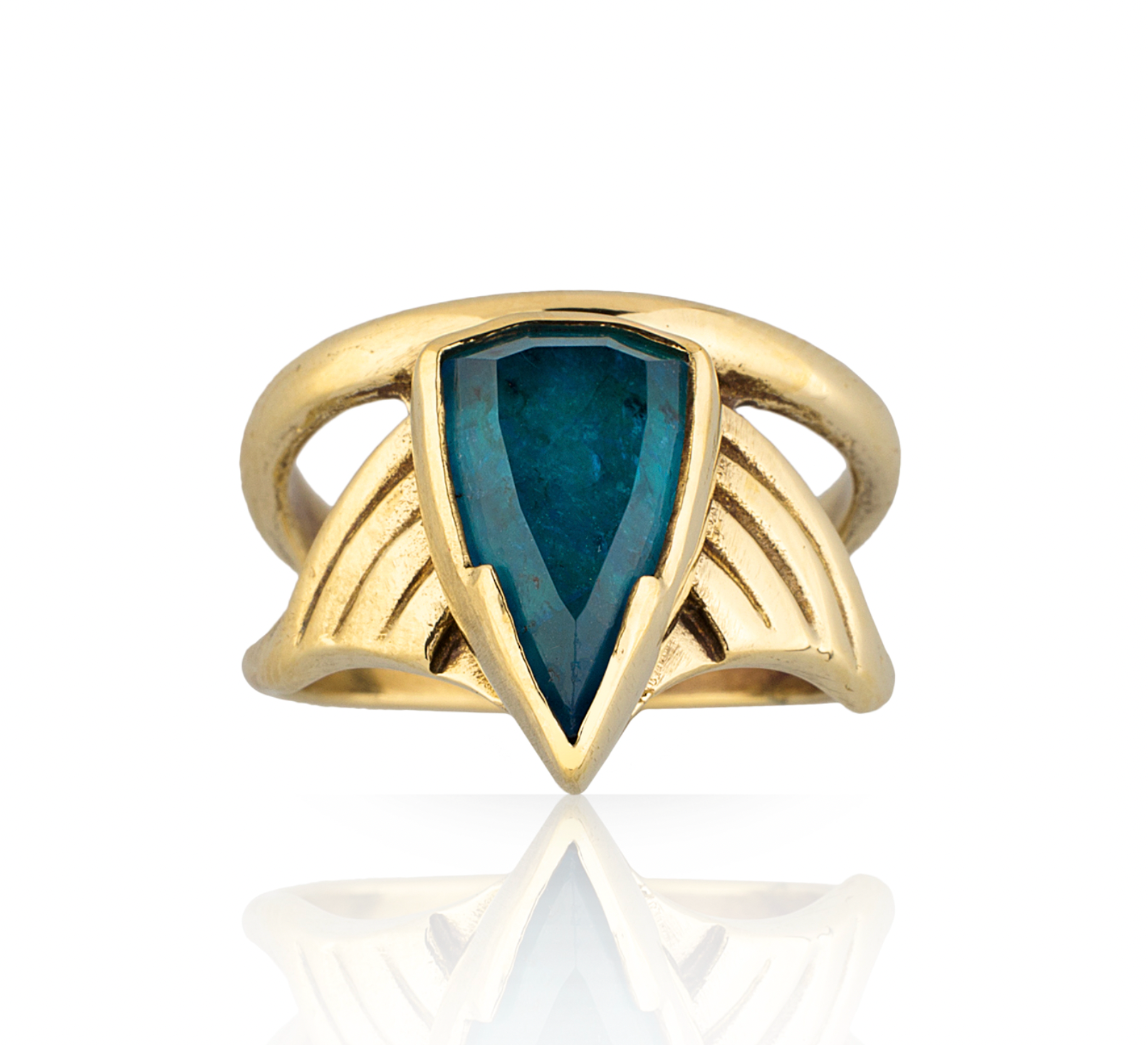 Arrow Apatite Ring