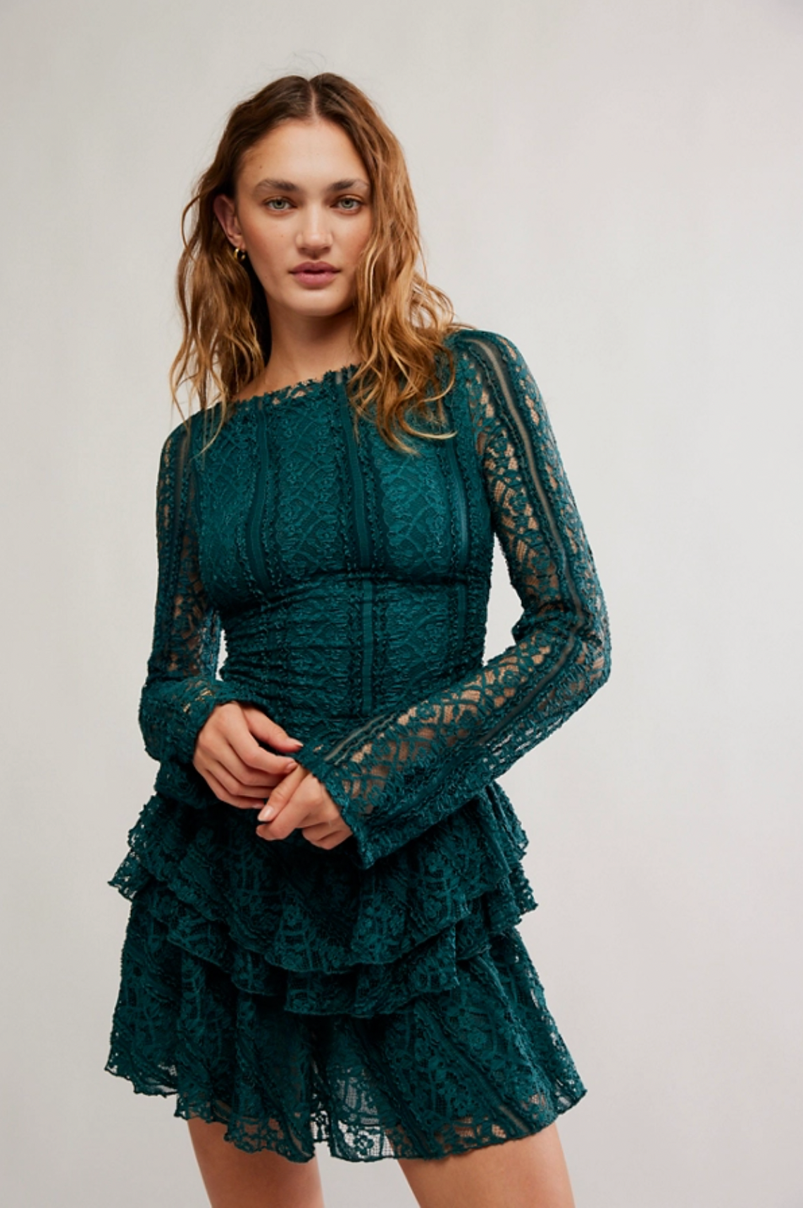 Tabby Lace Mini in Seamoss