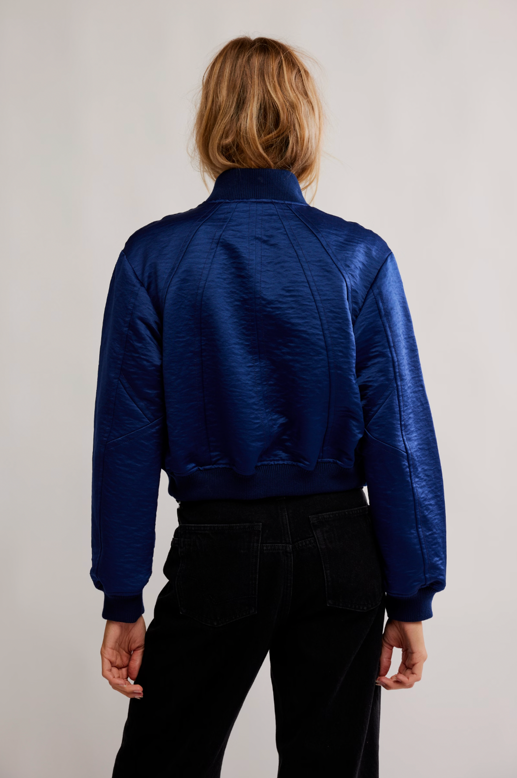 Ellie Satin Bomber