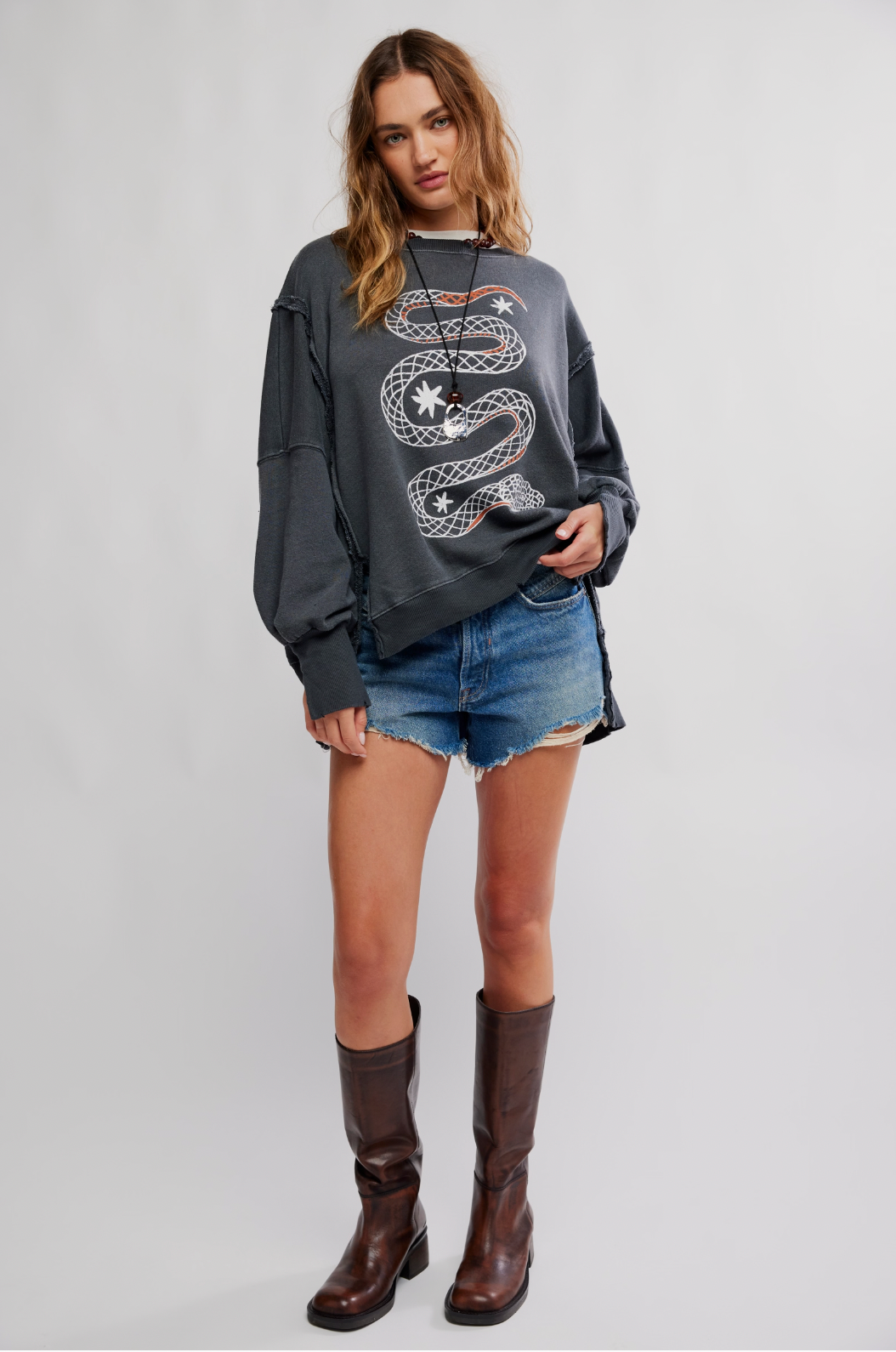 Graphic Camden Snake Sweatshirt