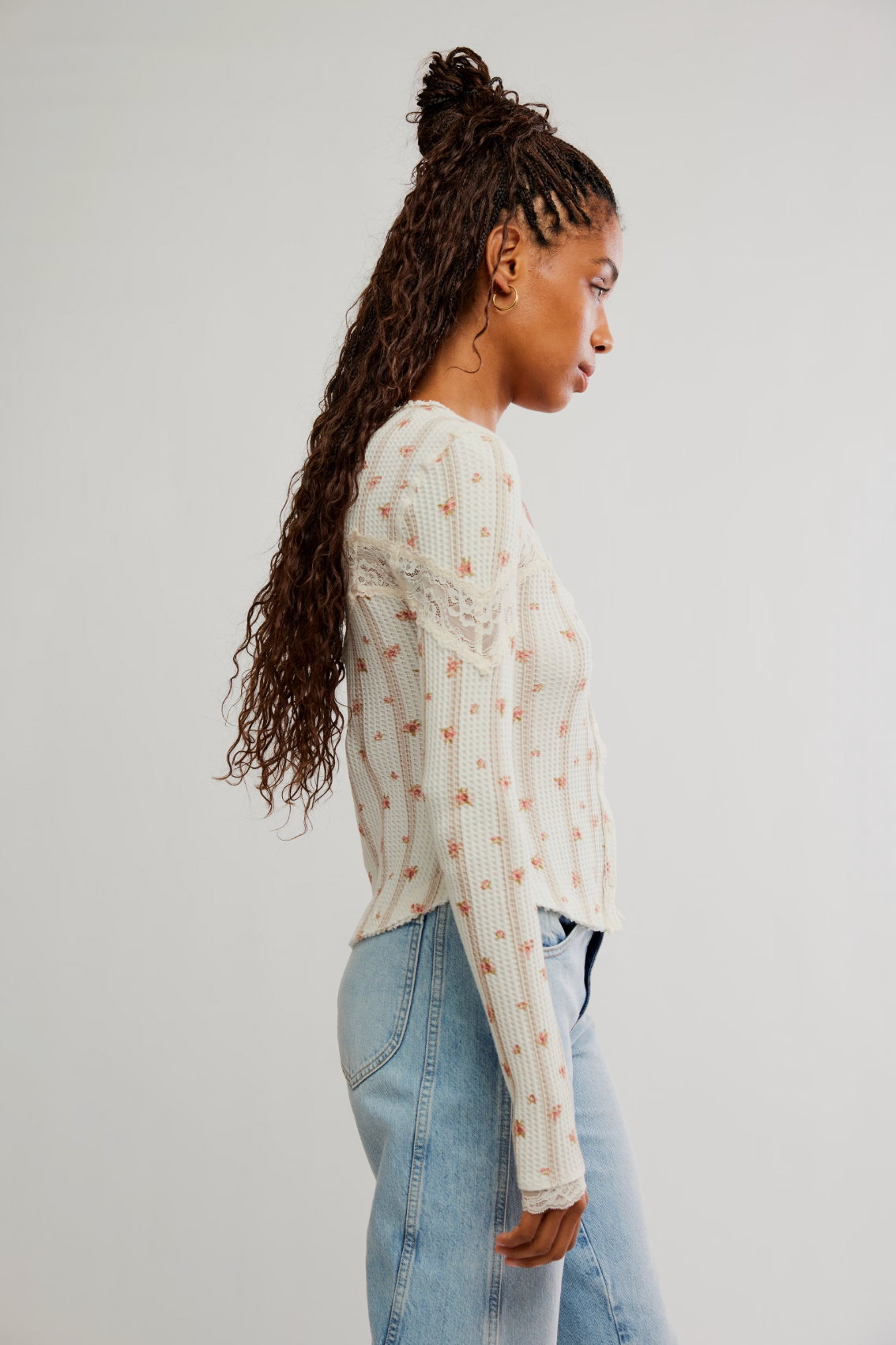 Let's Party Cardigan in Tea Combo