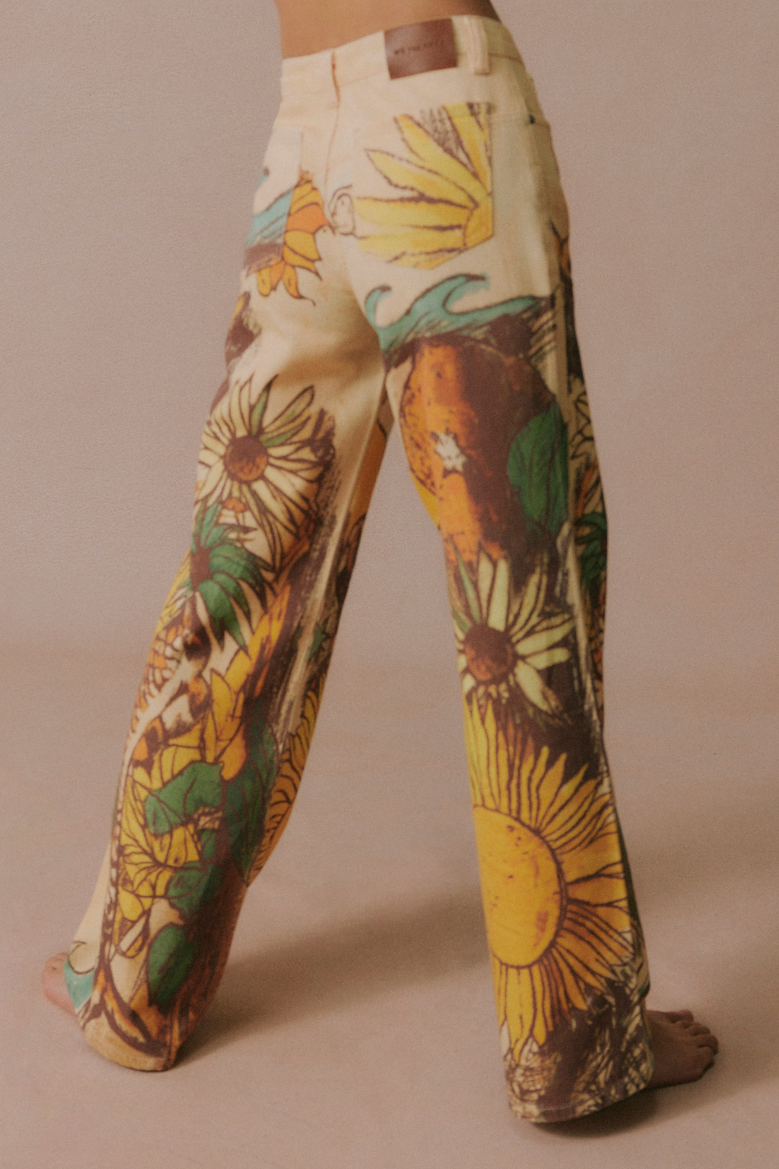 We The Free Tinsley Printed Jeans in Beach Scene