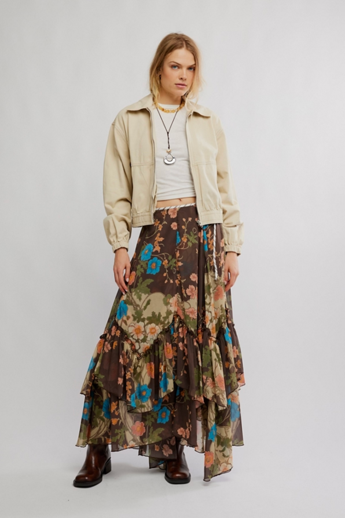 Palermo Villa Maxi Skirt