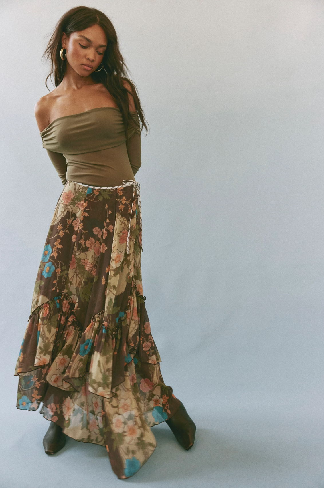 Palermo Villa Maxi Skirt