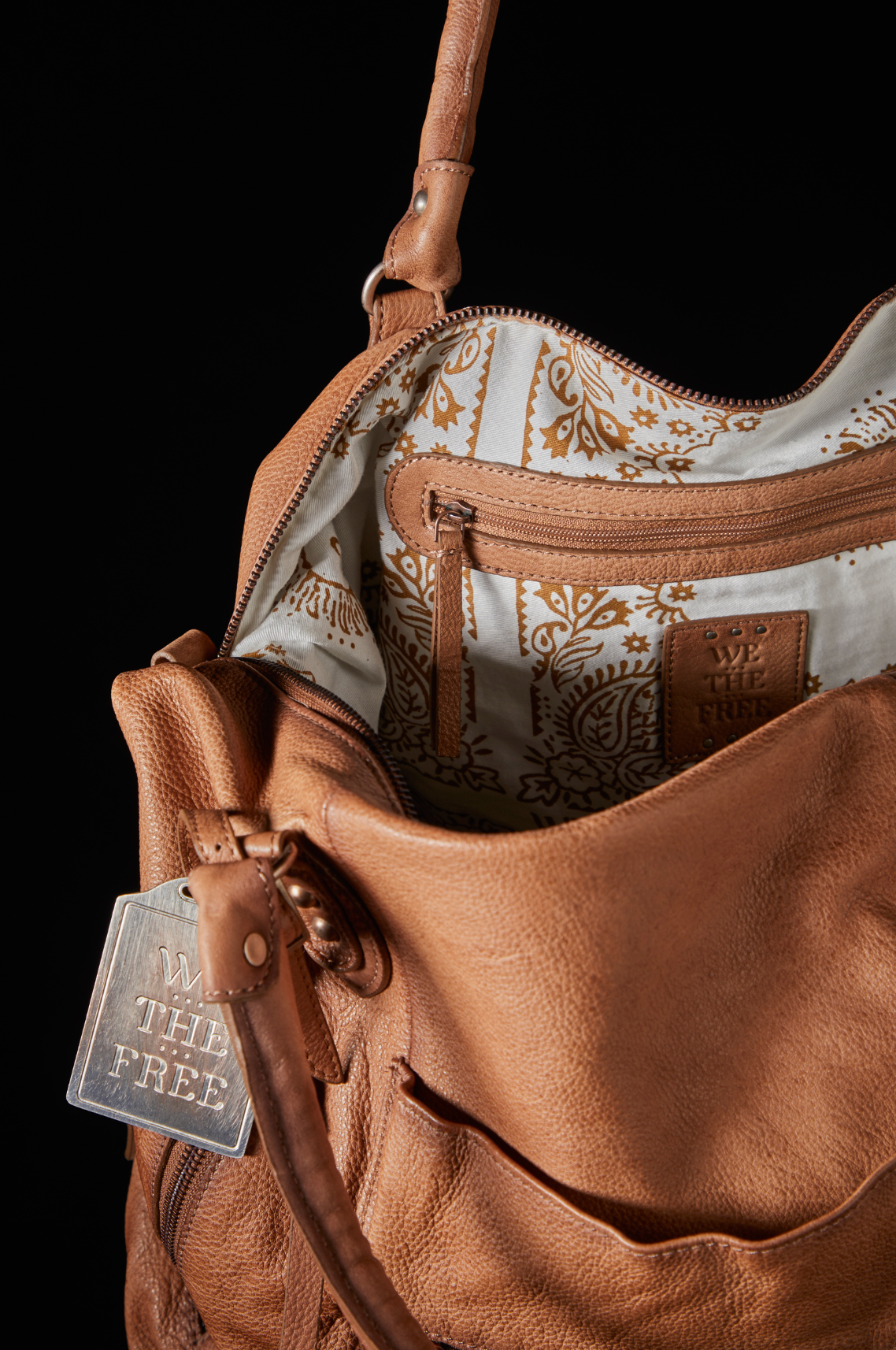 We The Free Emerson Tote Bag in Cognac