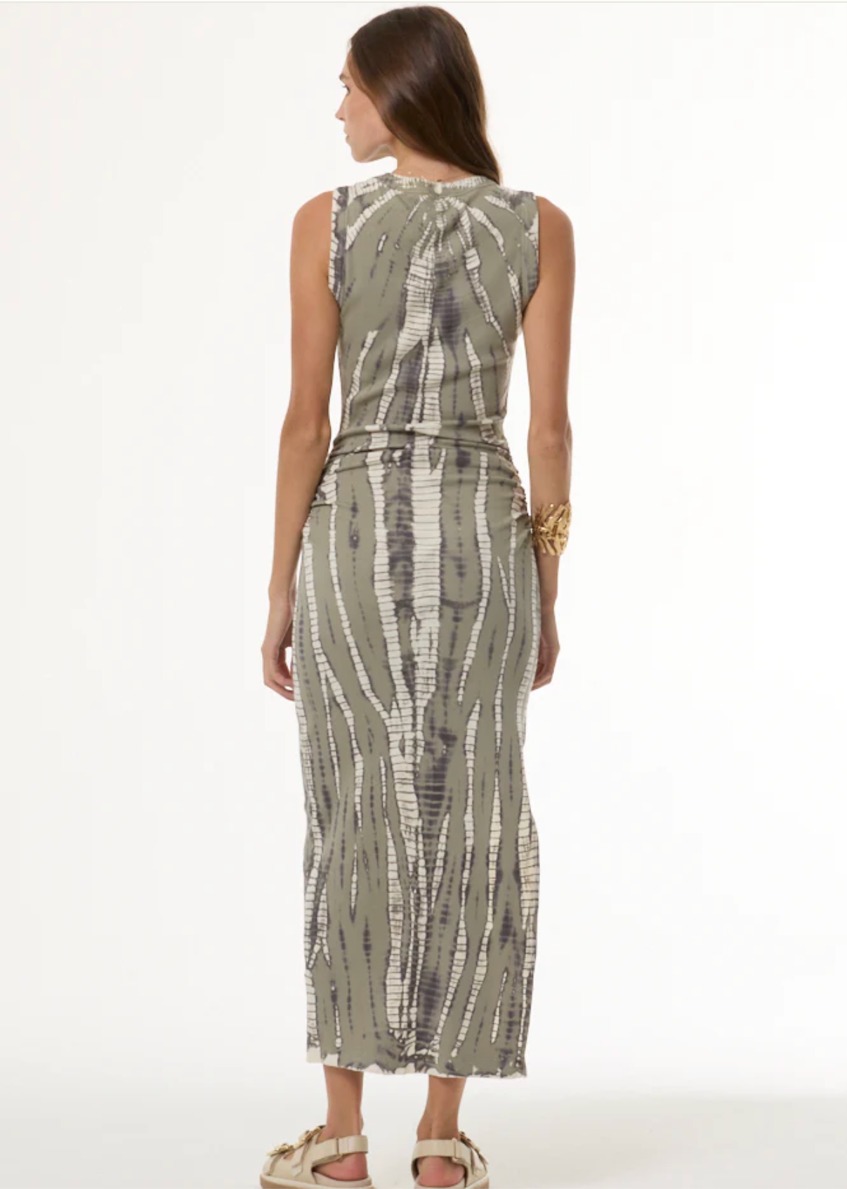 Tamara Cotton Rib Dress // Desert Sage Nexus Wash