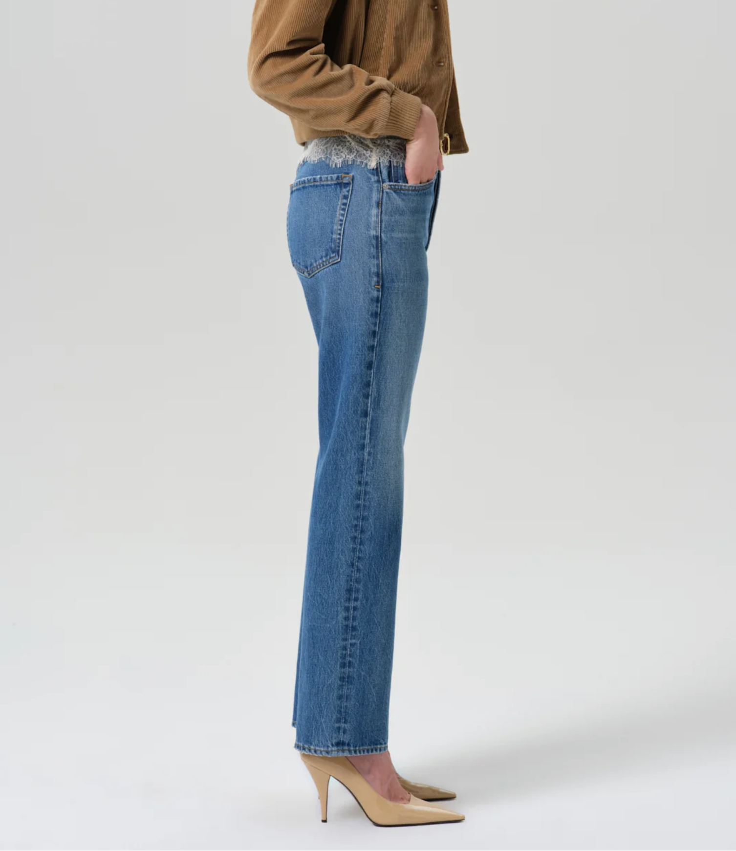 Citizens of Humanity 90's High Rise Straight Jean – Pastis