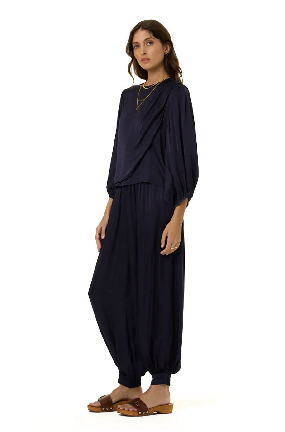 Elidi Harem Pant // Midnight