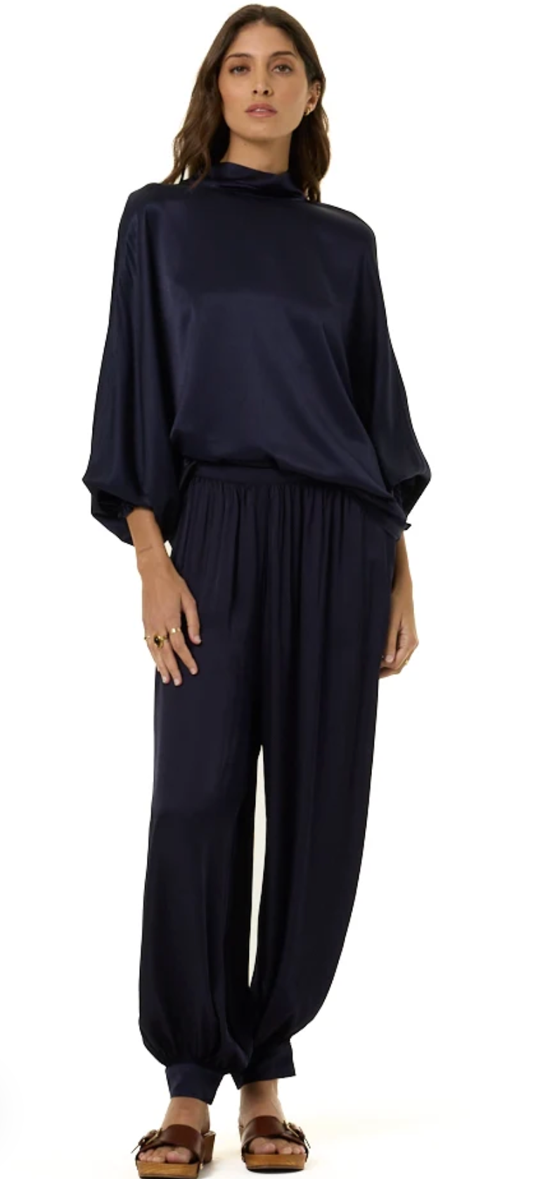 Elidi Harem Pant // Midnight
