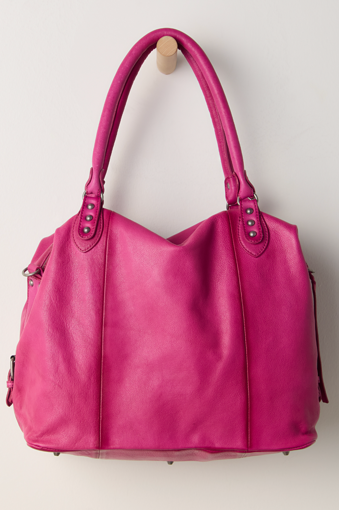We The Free Emerson Tote Bag in Rasberry Rose