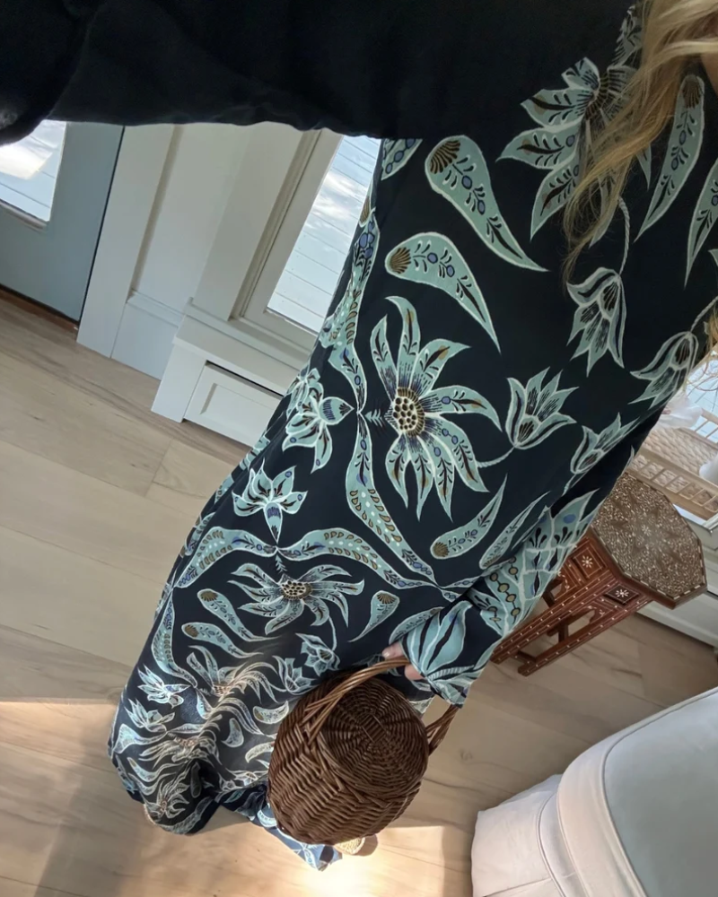 Parker Maxi Dress in Alexia Nightfall