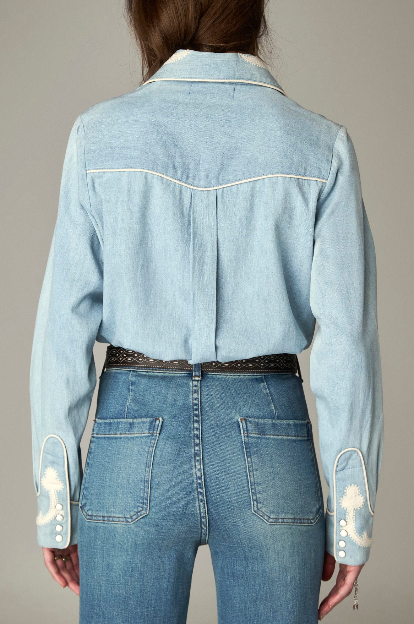 Frankie Shirt — Blue Mustang by Maison Hotel