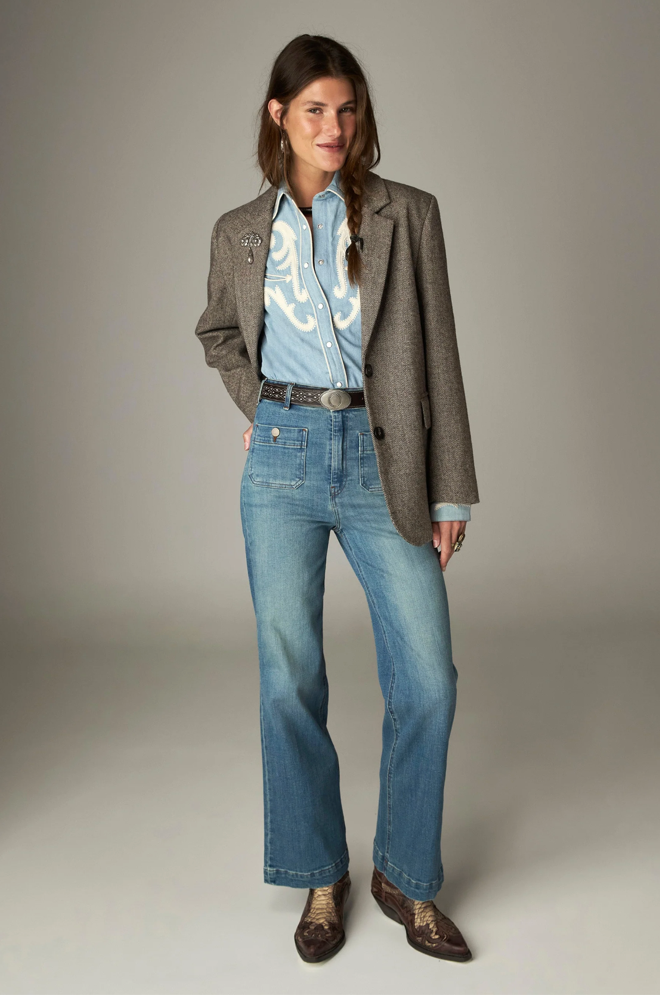 Frankie Shirt — Blue Mustang by Maison Hotel