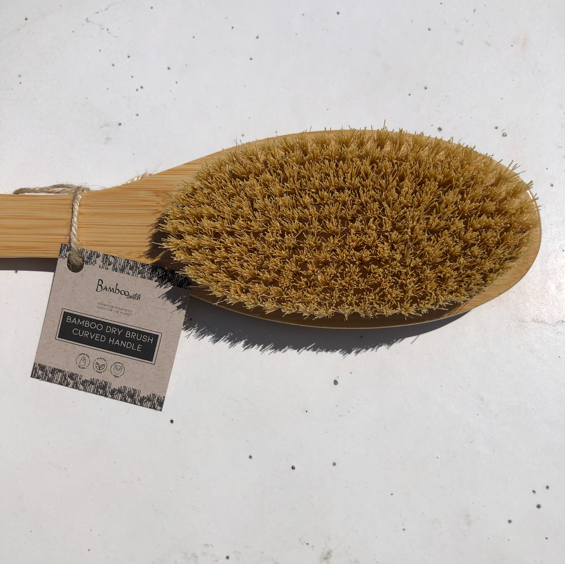 Bamboo Dry Brush | Curved | Earth Day Bestseller