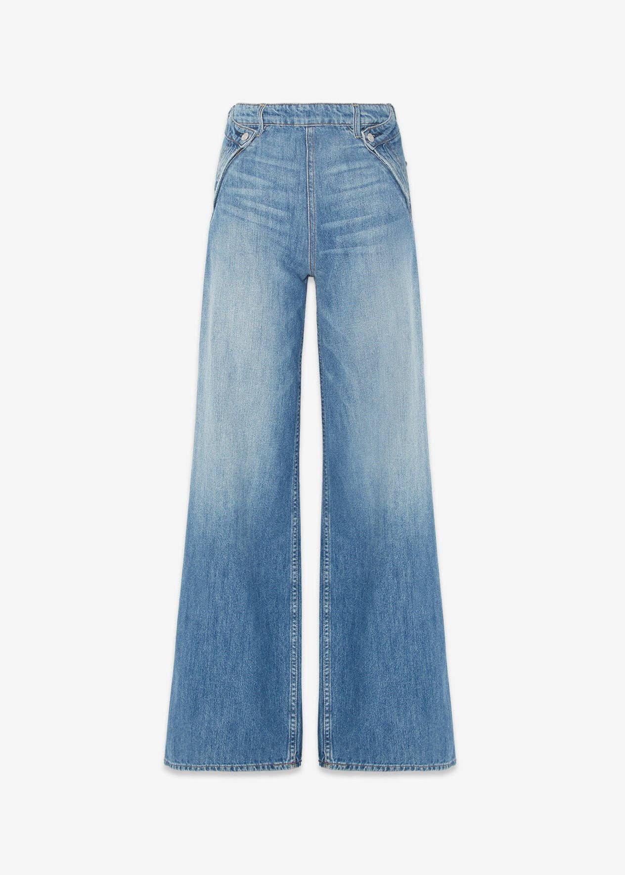 Dina High Waisted Wide Jeans - San Diego
