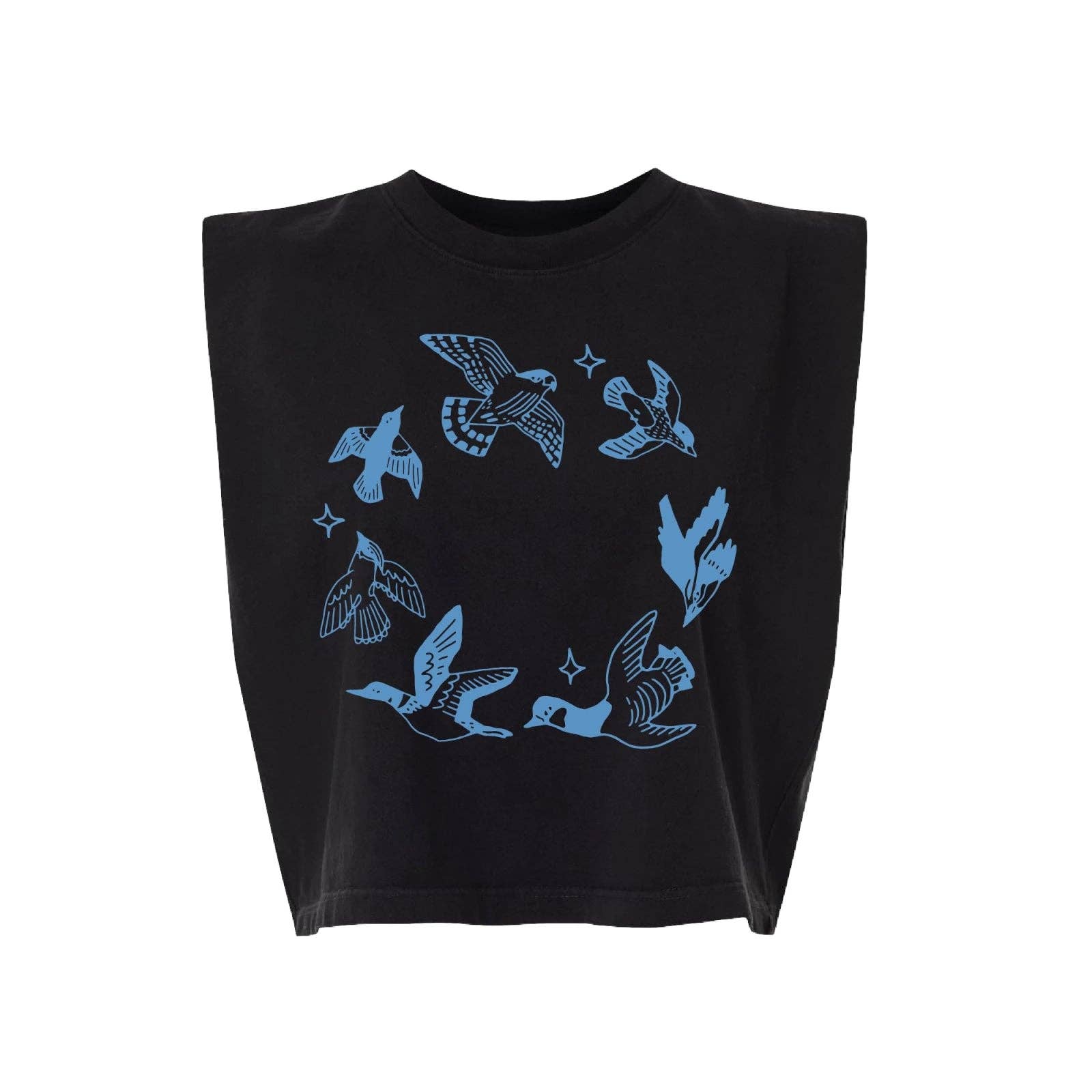 Birds of a Feather Boxy Tank