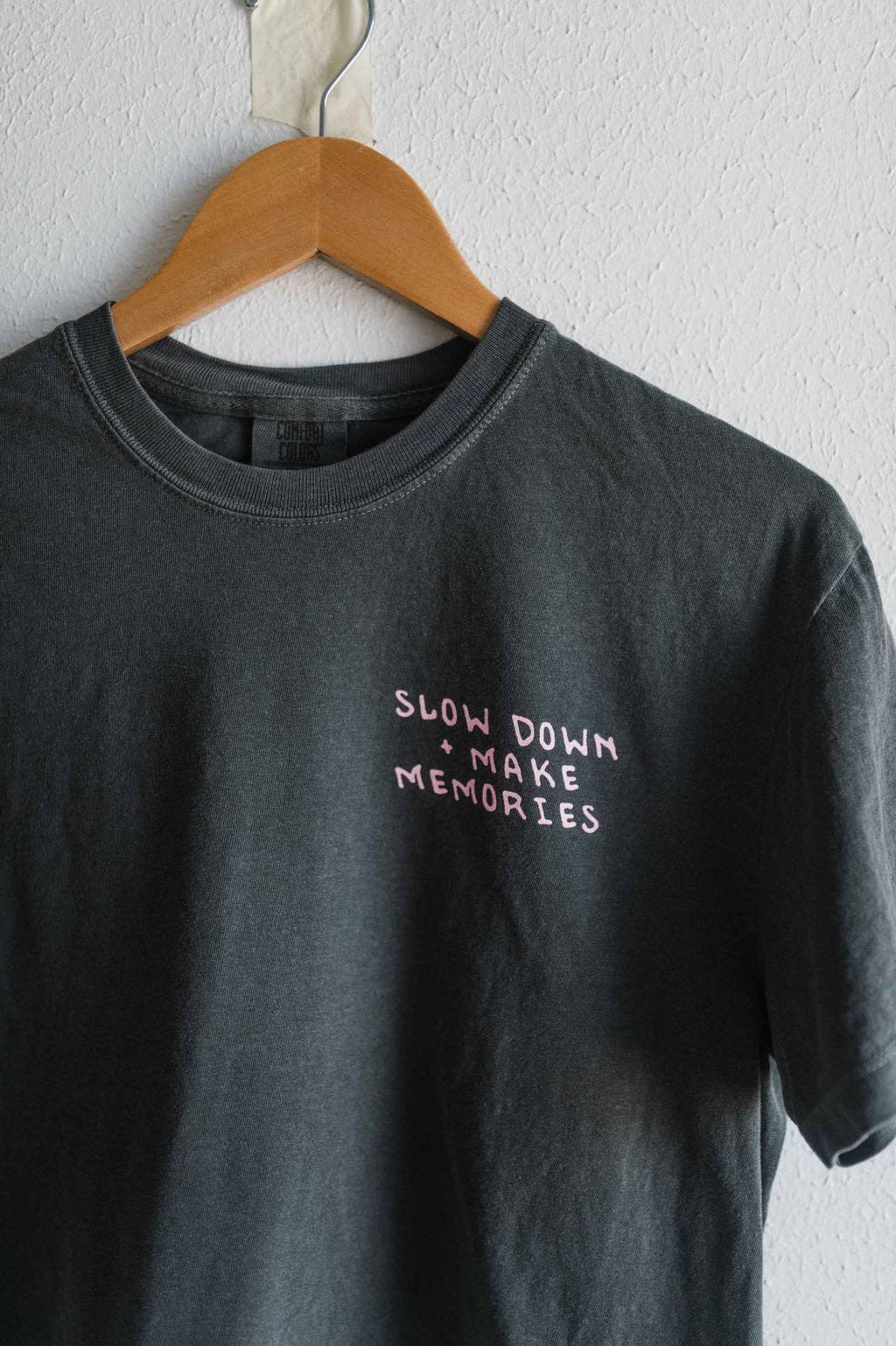 Slow Down Boxy Crop Tee
