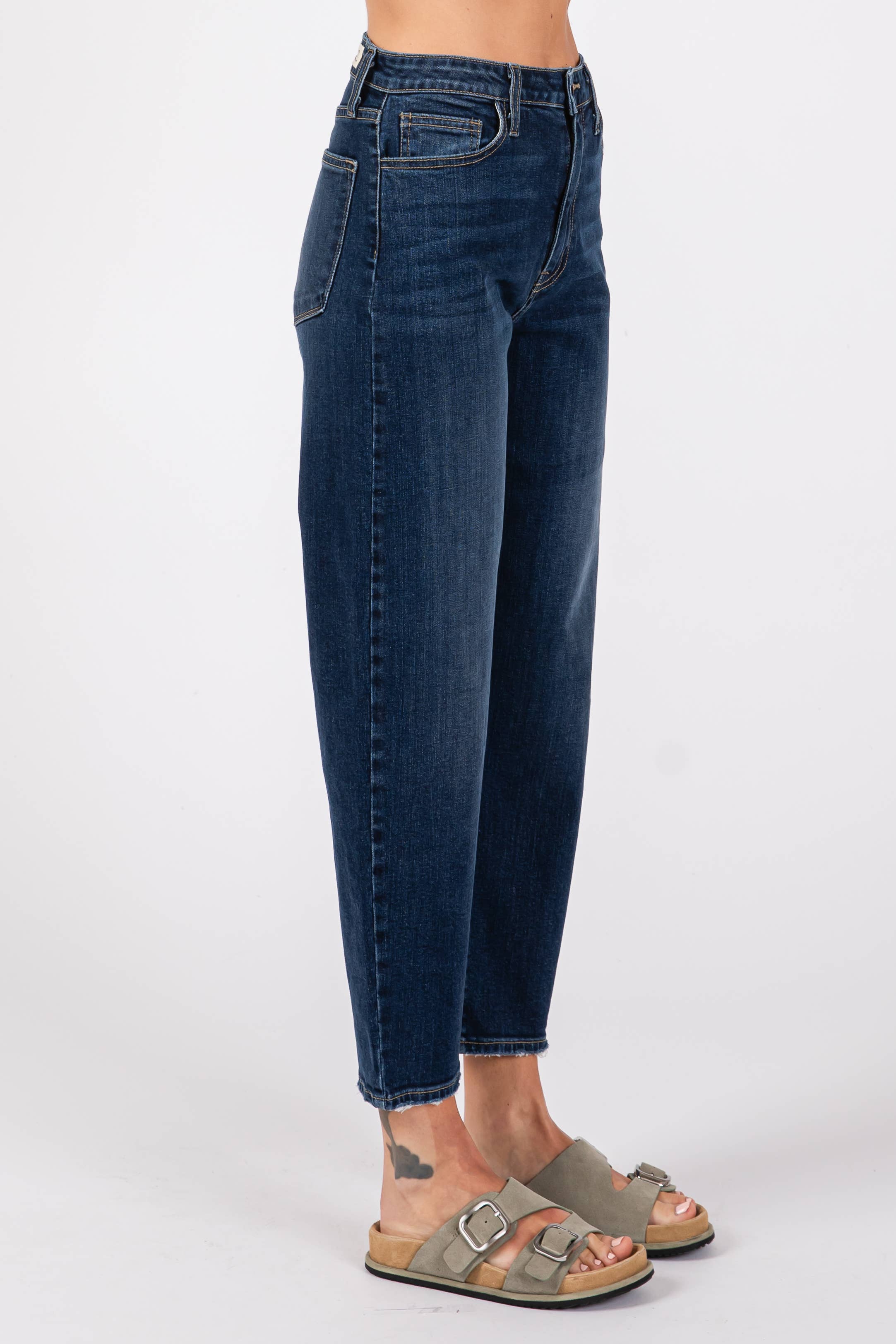 Dark Modena High Rise Jean