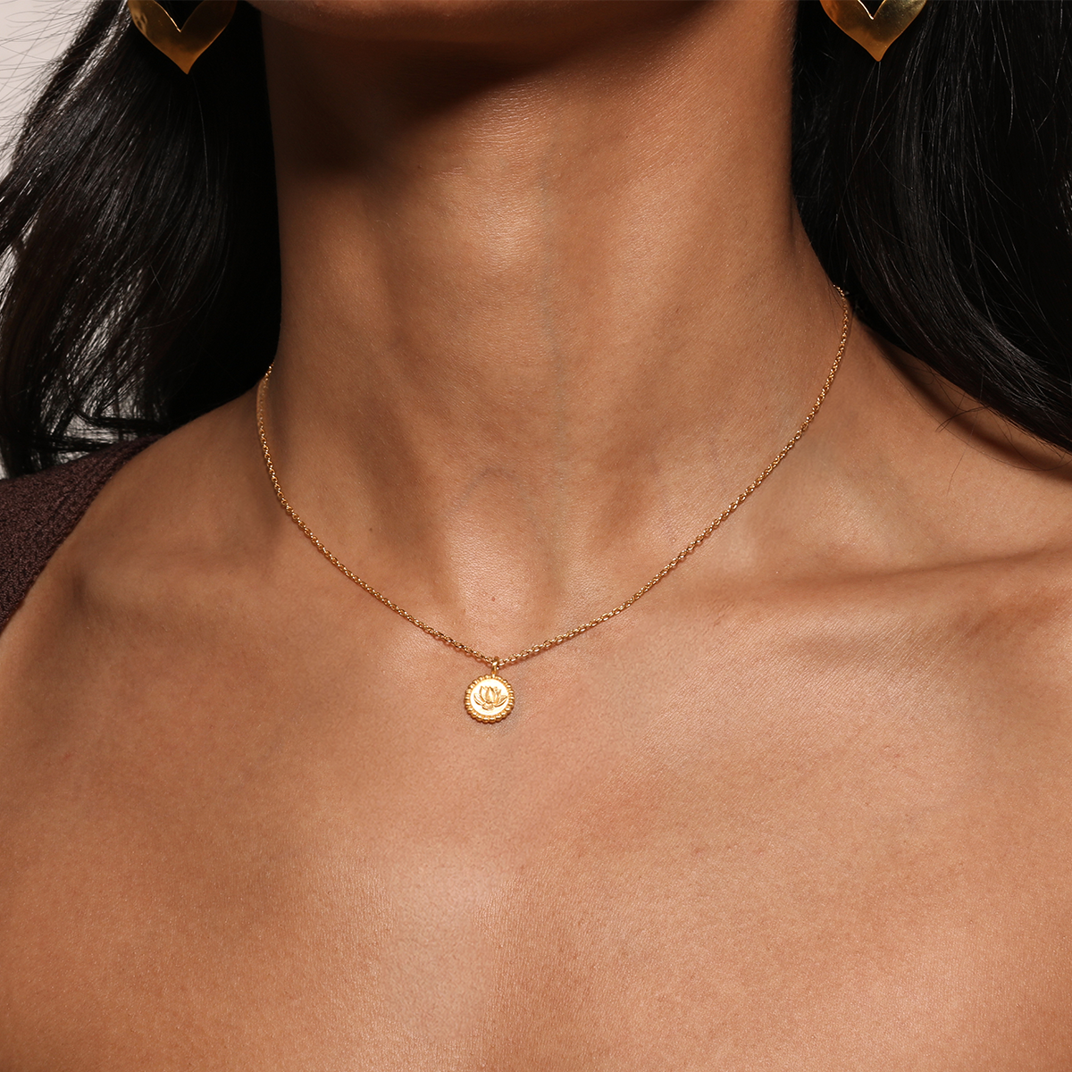 Transformation Lotus Necklace