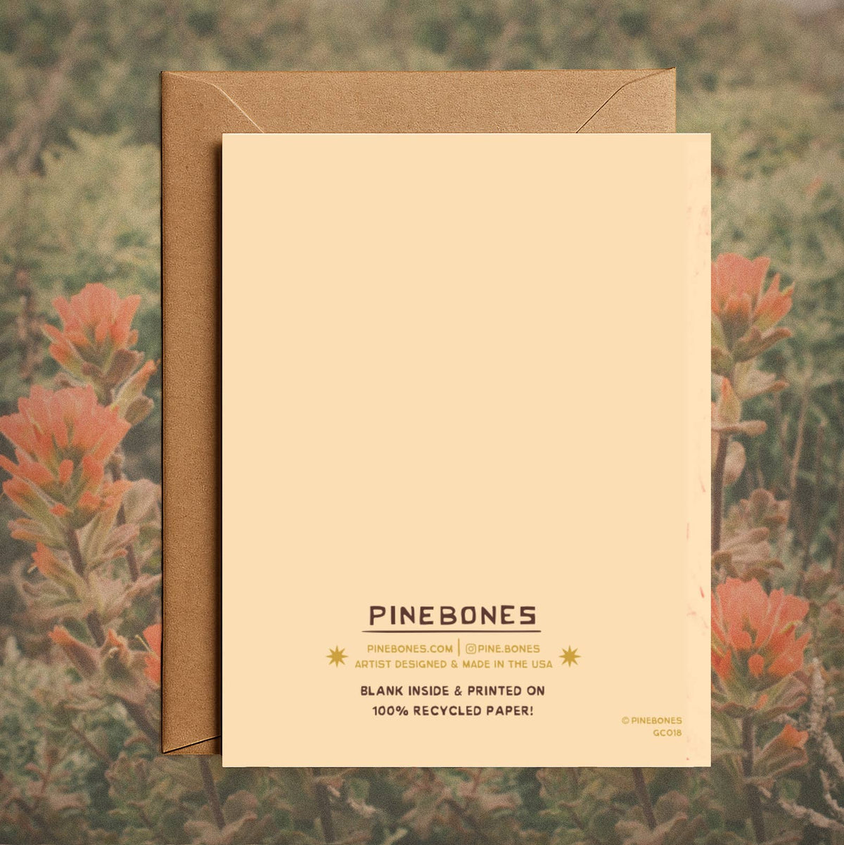 Transformation– Blank Greeting Card Nature Illustration