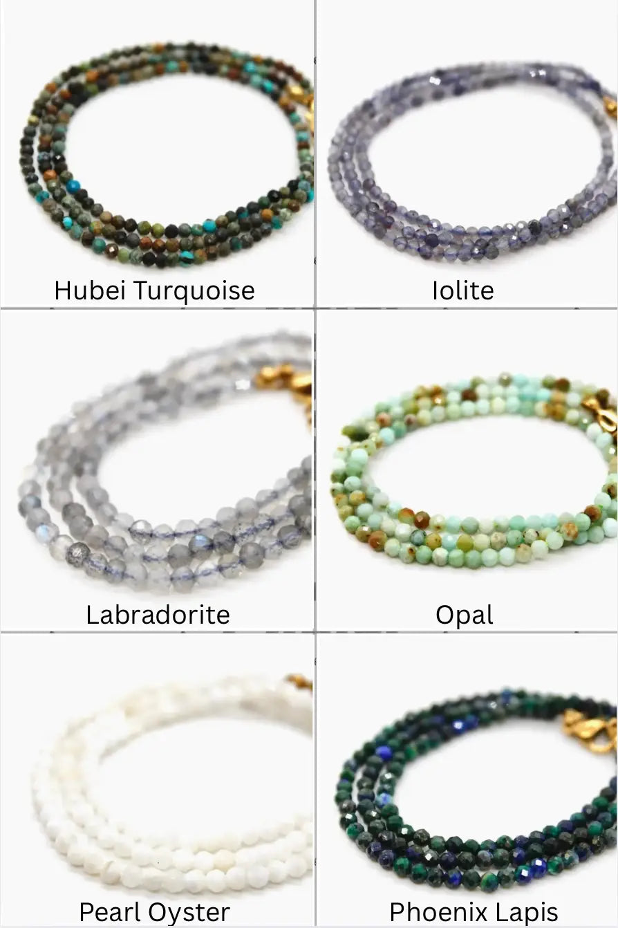 #1 Seller - Evil Eye Heart Faceted Short Stone Necklace