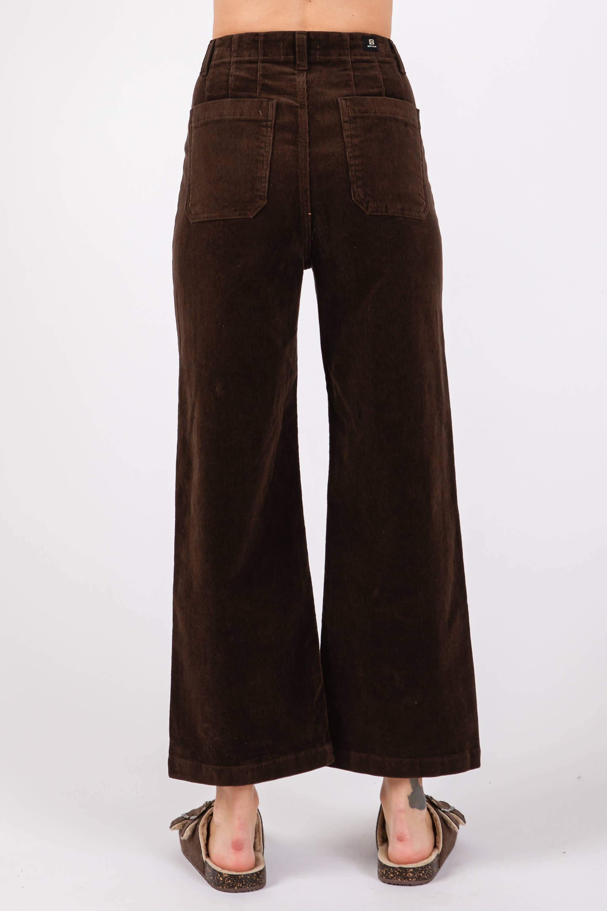 Espresso Patch Pocket Cords