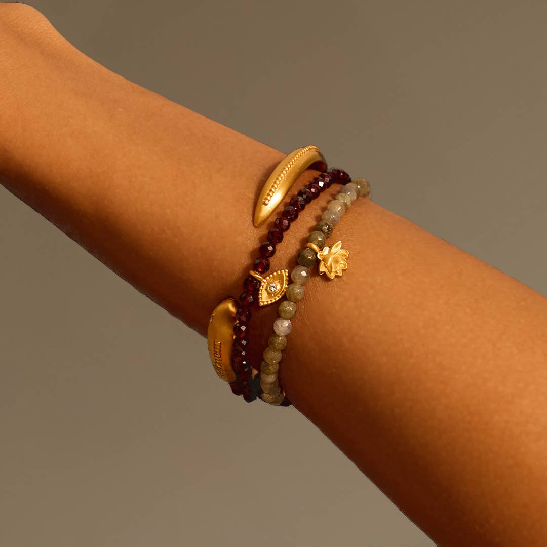 Sacred Guidance Snake Cuff Bracelet