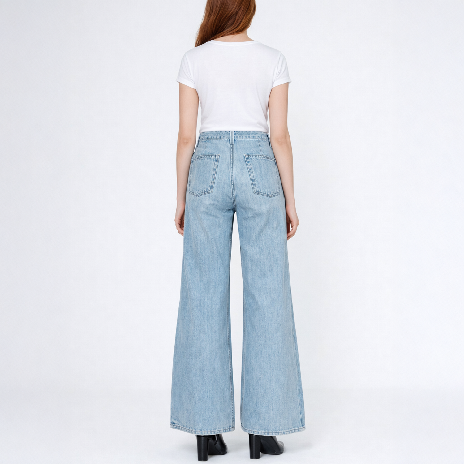 Dina High Waisted Wide